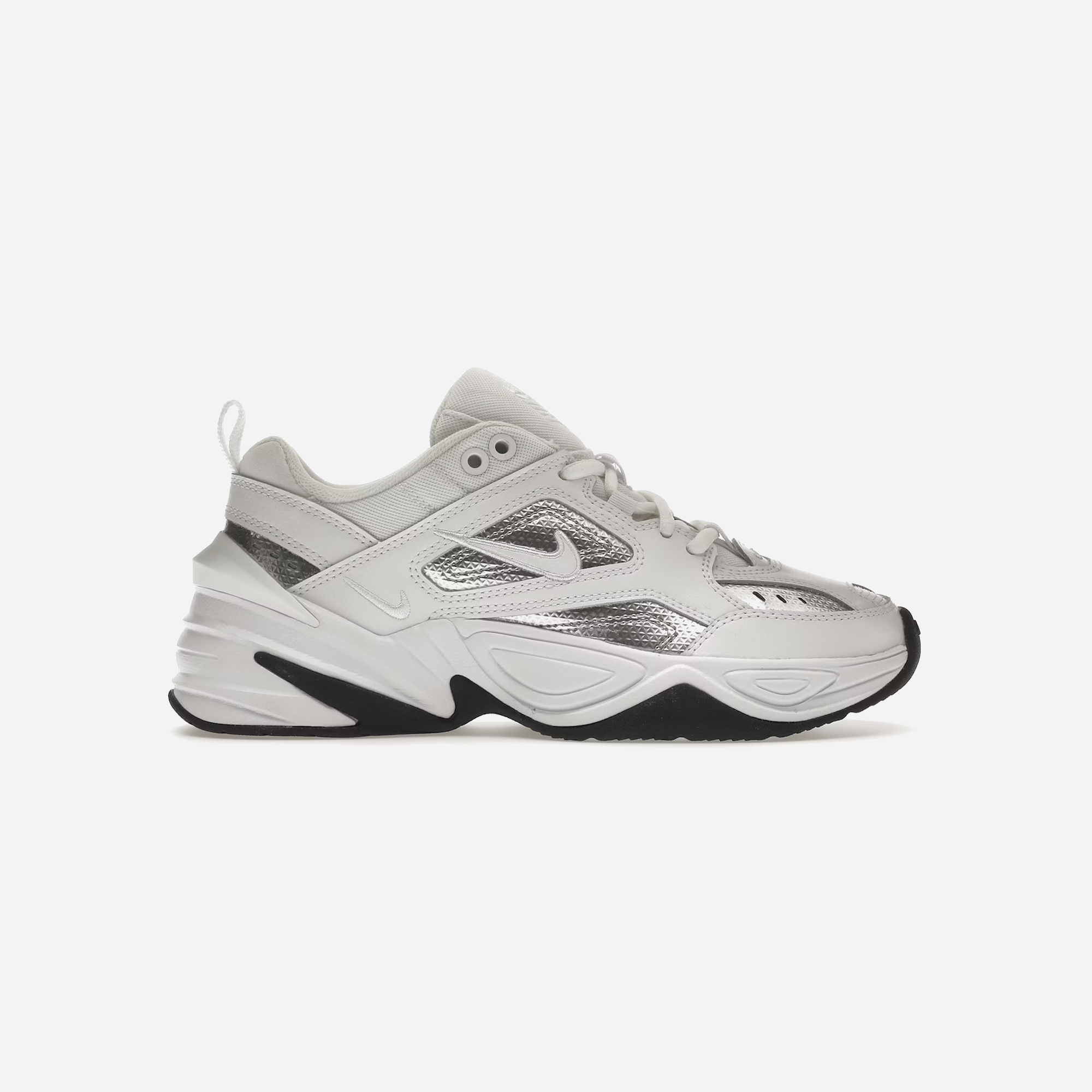 Nike M2K Tekno White Metallic Silver Black WMNS