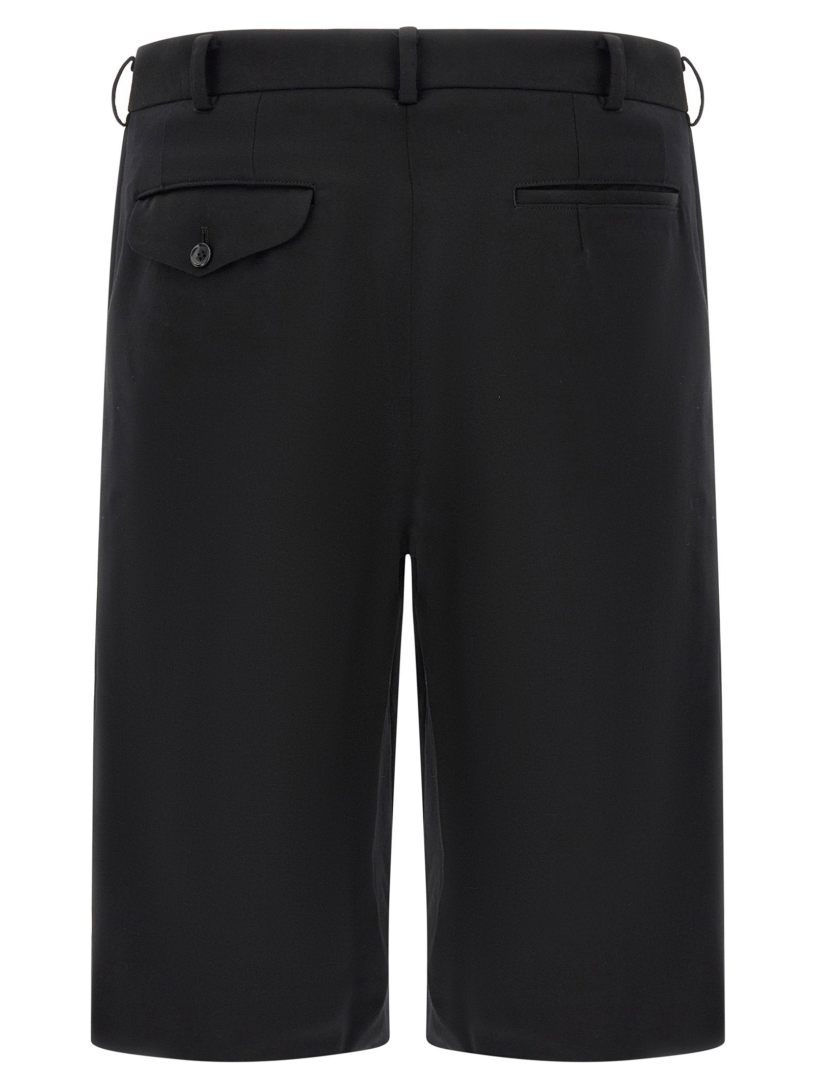 Comme Des Garçons Homme Plus Zip Bermuda Shorts - view 2
