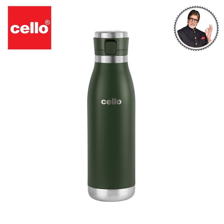 Cello Duro Jet Flask, Vacusteel Water Bottle - view 2