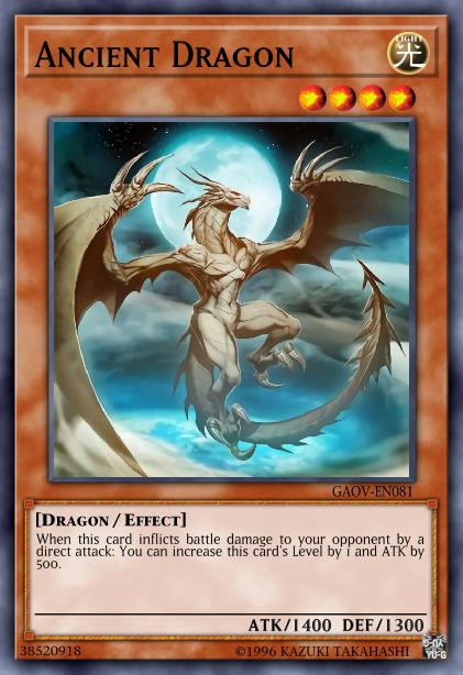 Yu-Gi-Oh! Ancient Dragon - GAOV-EN081 - Rare - 1st Edition