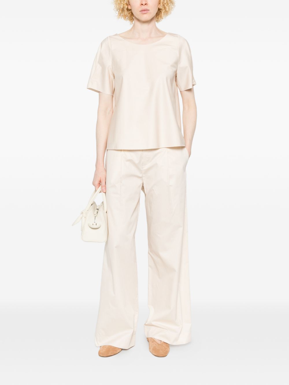 Susanne Bommer Cotton wide-leg trousers – Cotton 100% - view 2