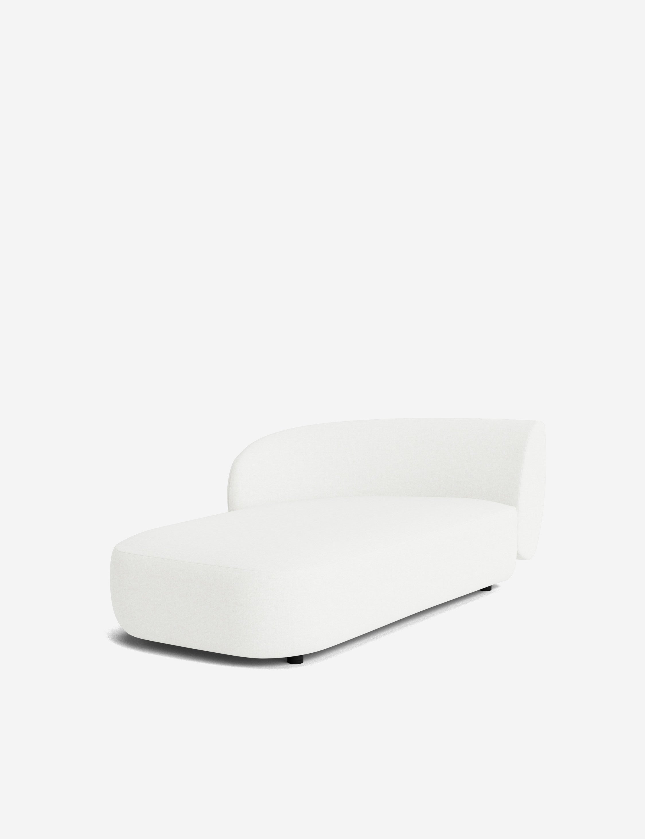 Lulu and Georgia Claret Modular Left Chaise - view 213