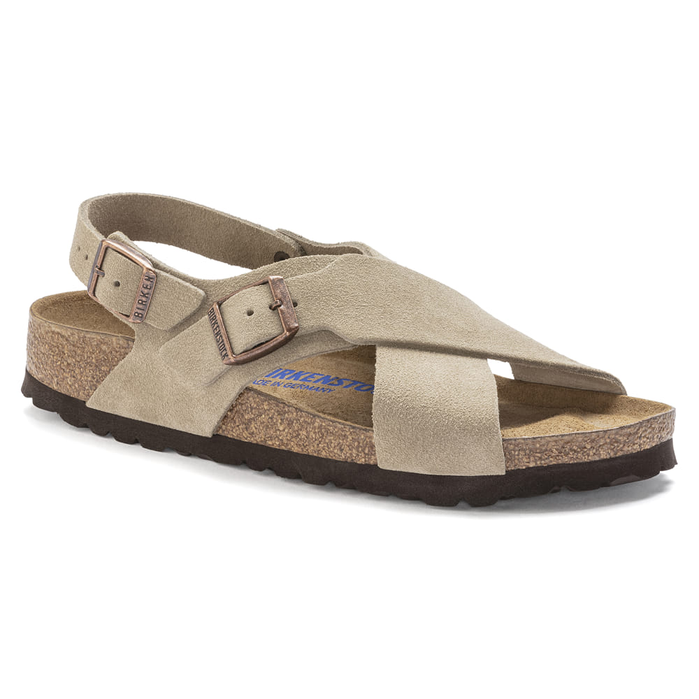Birkenstock Tulum Suede Leather – Beige Beige/Taupe - view 8