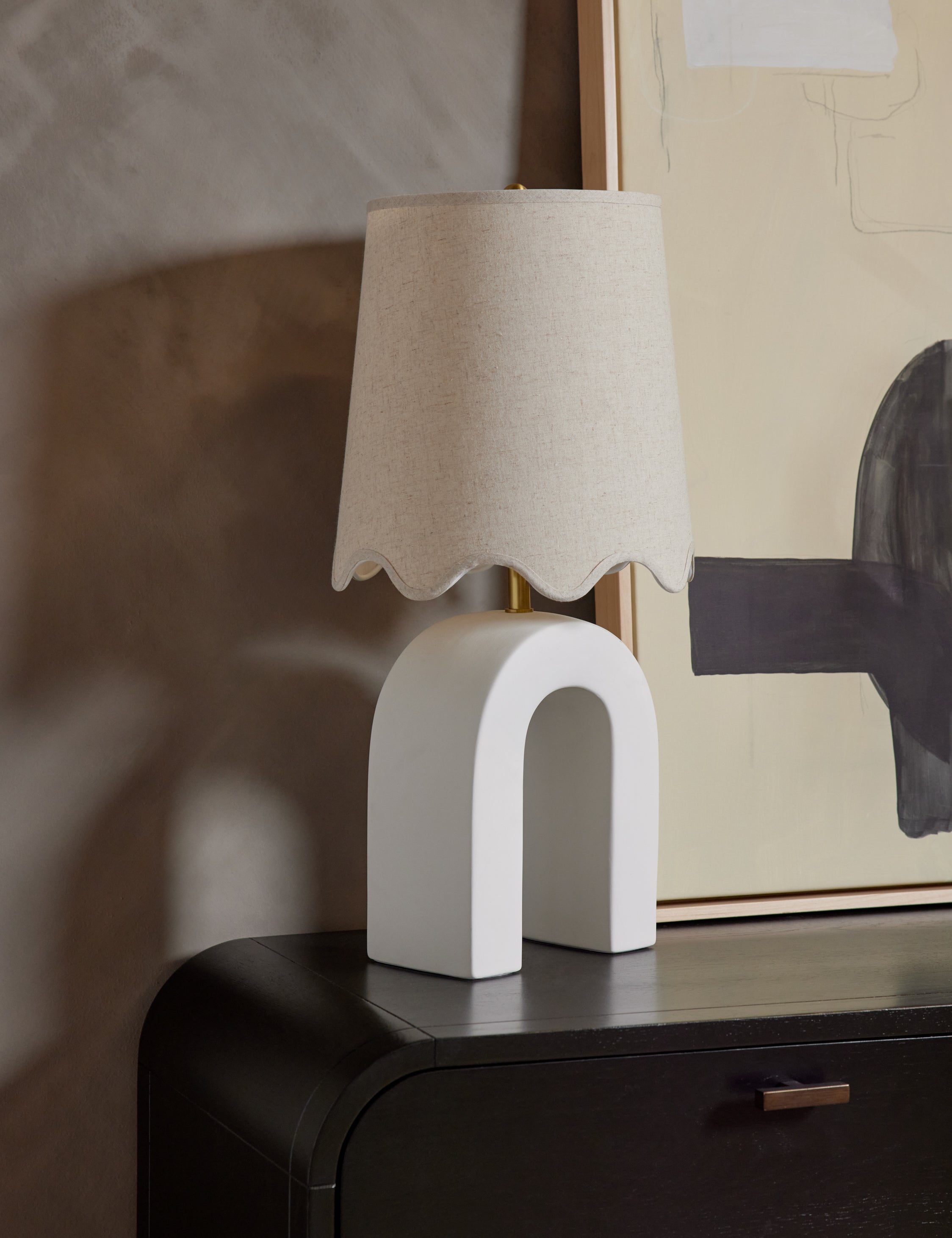 Lulu and Georgia Saima Table Lamp – Matte White - view 2