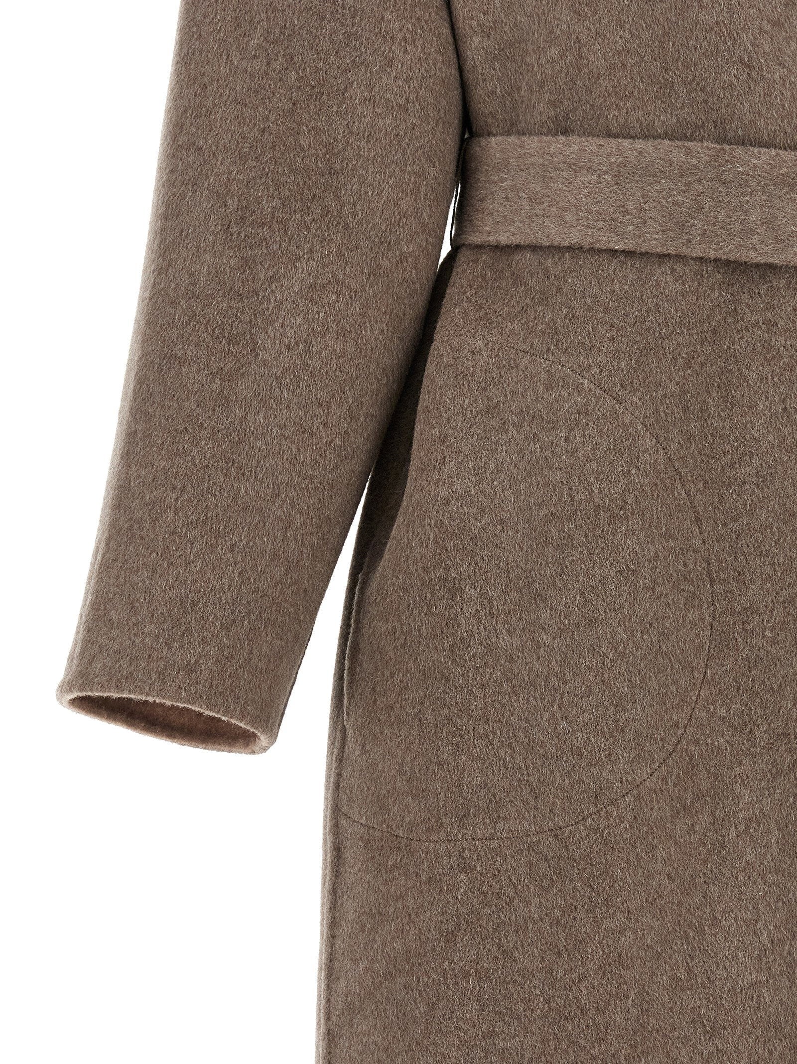 Double Wrap Coat – 100% wool - view 4