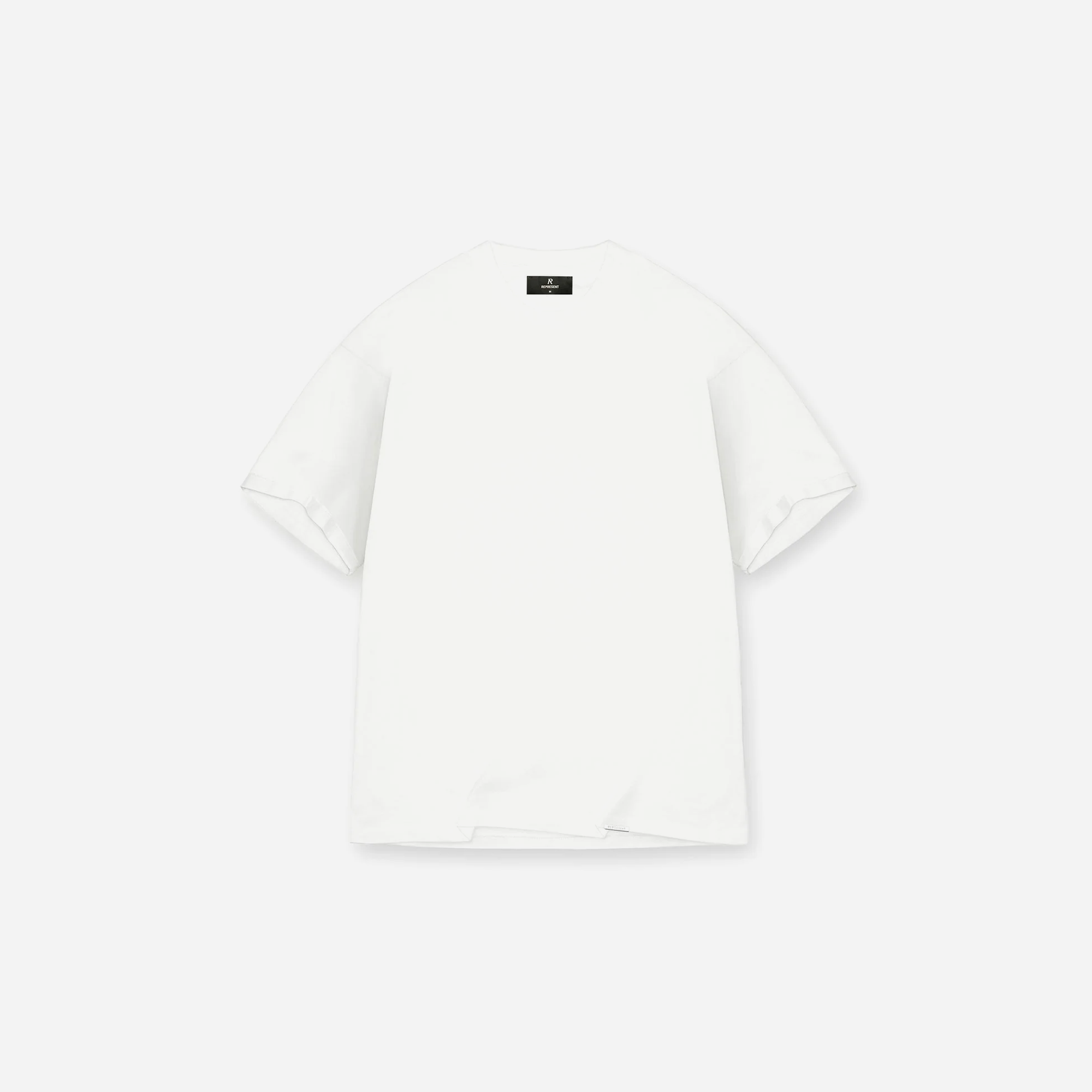 REPRESENT SS25 Initial Oversized T-Shirt Flat White
