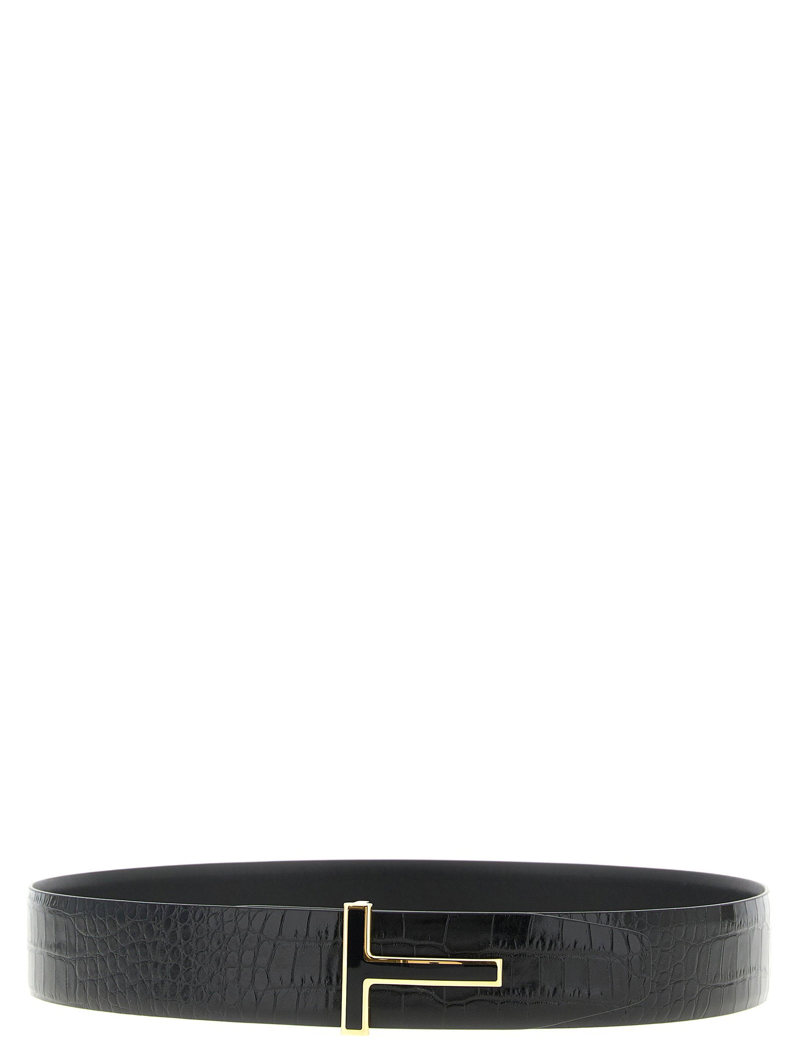 Tom Ford Reversible Crocodile Belt