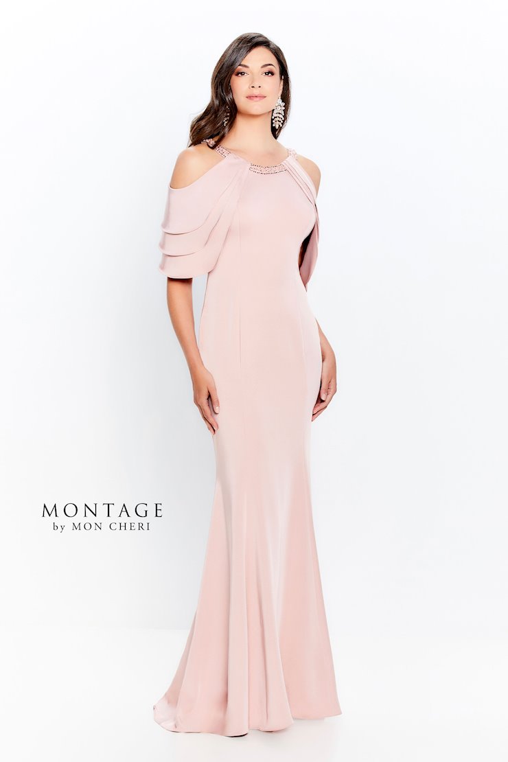 Montage 120906 Beaded Long Evening Gown Formal Dress