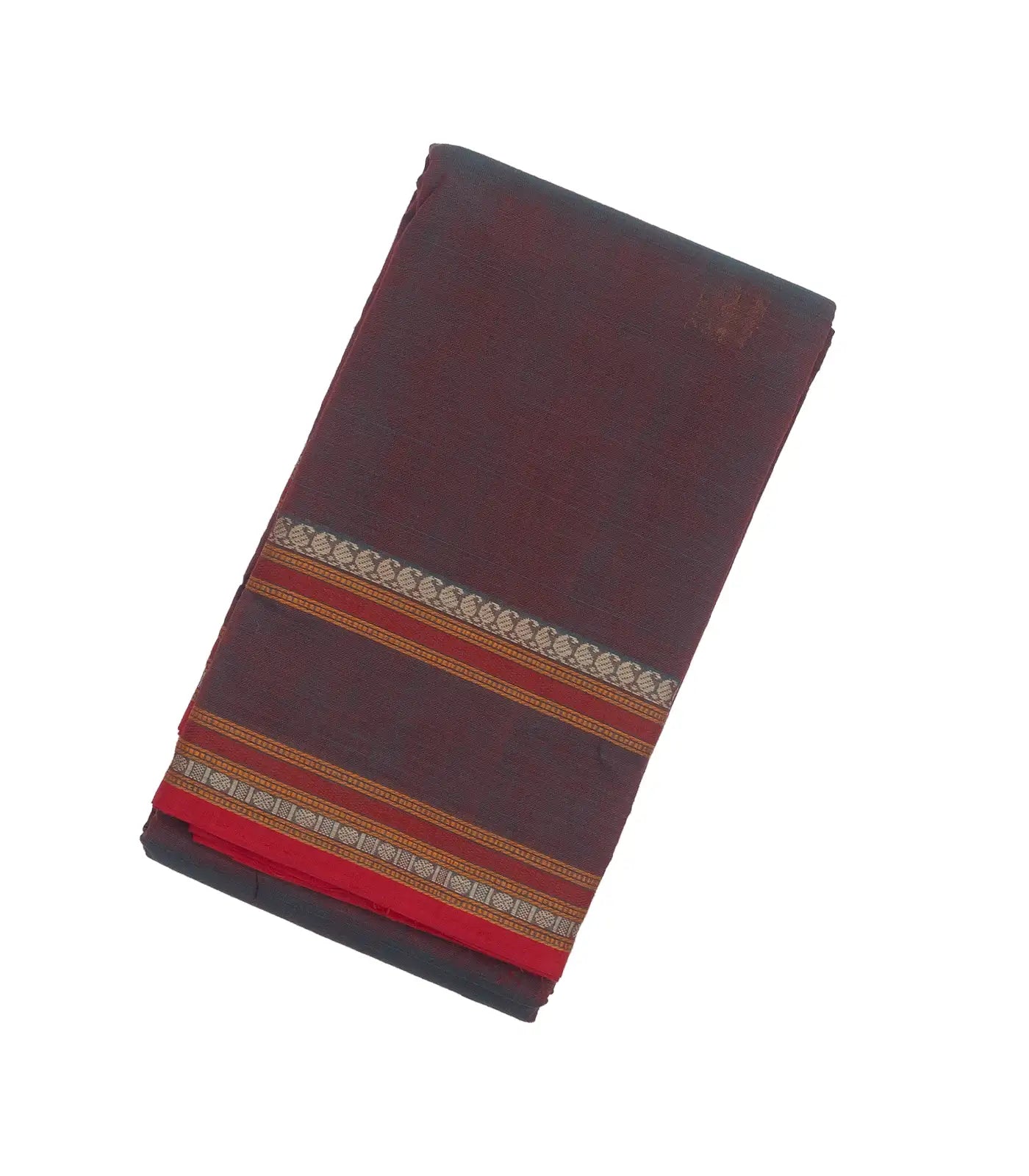 RmKV Lilac Handloom Kanchi Cotton Saree With Annam Buttas