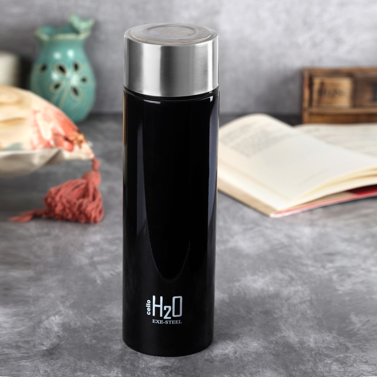 Cello H2O Stainless Steel Water Bottle, 1000ml - view 6
