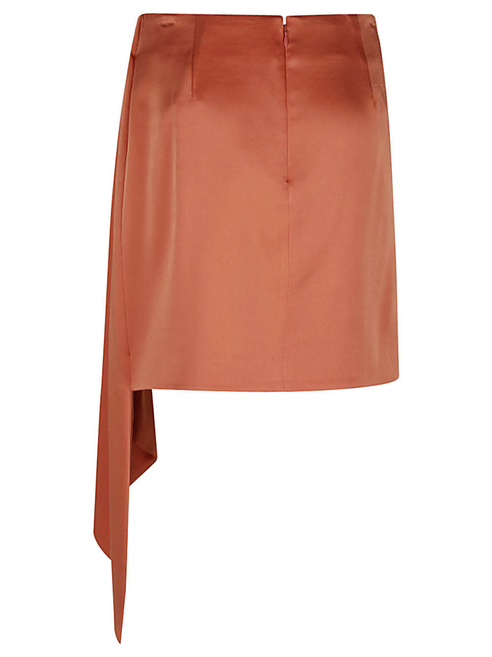 Jonathan Simkhai Mae draped satin mini skirt - view 2