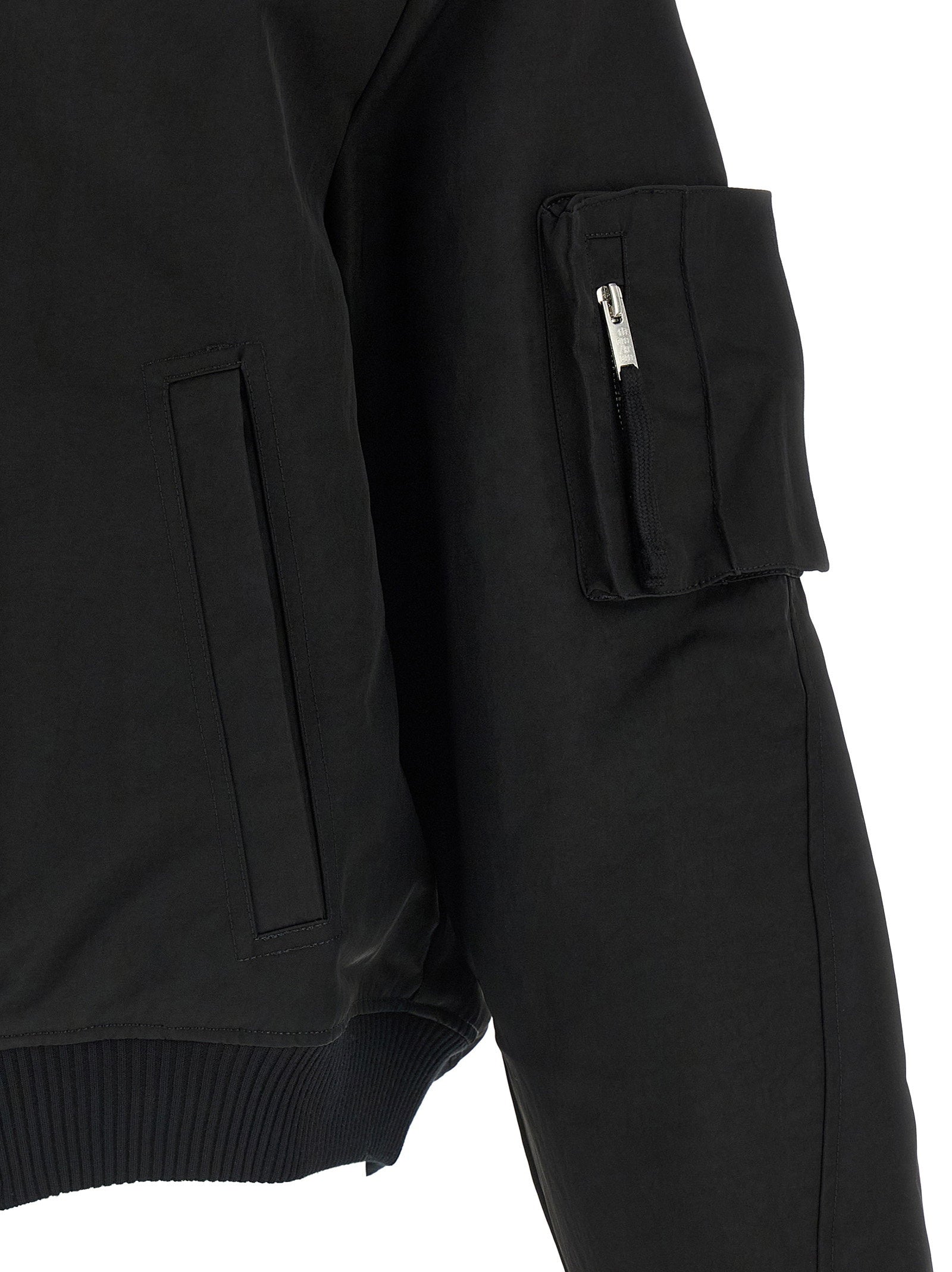 Thom Krom Zipped Bomber Jacket – 100% recycled polyamide - view 4