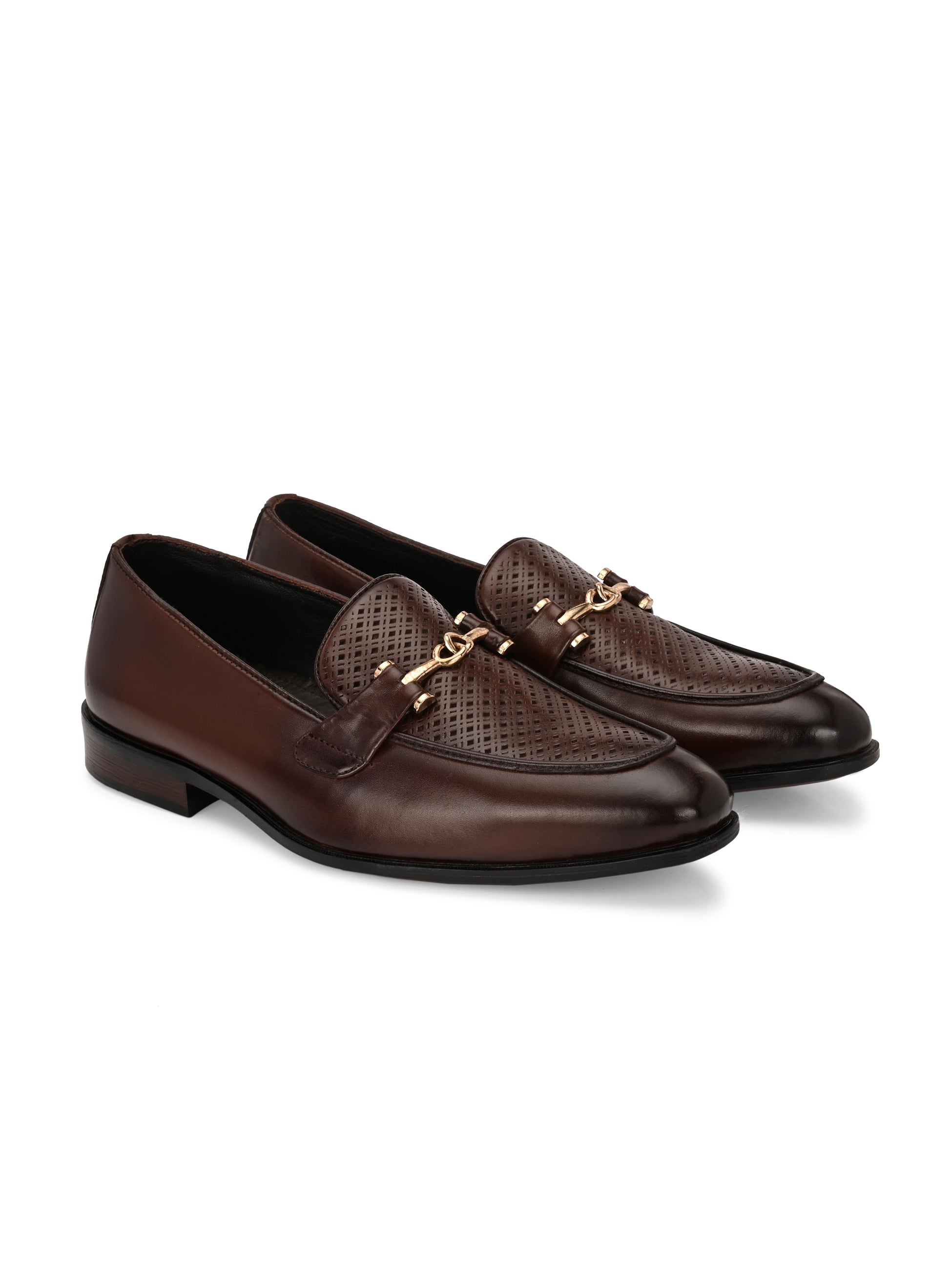 egoss-shoes Buckled Formal Loafers For Men by Egoss - view 16