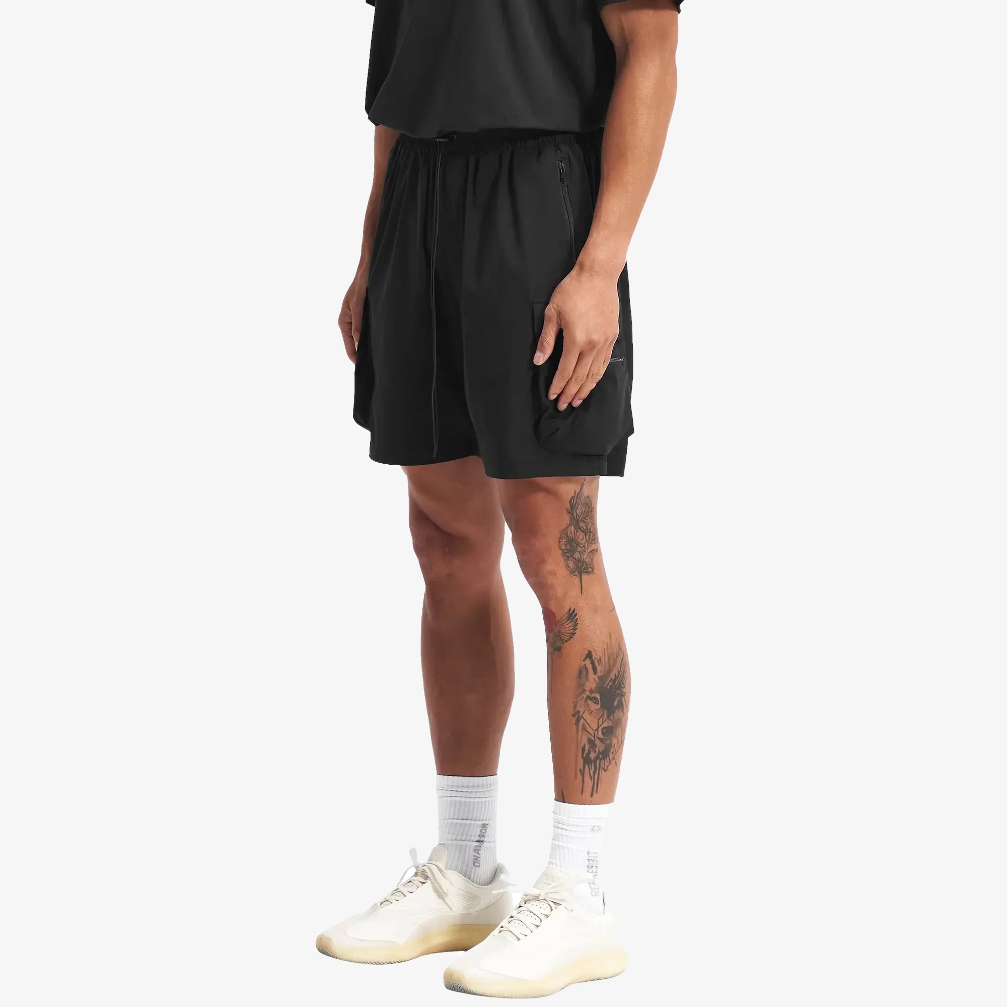 Represent | 247 SHORTS { BLACK
