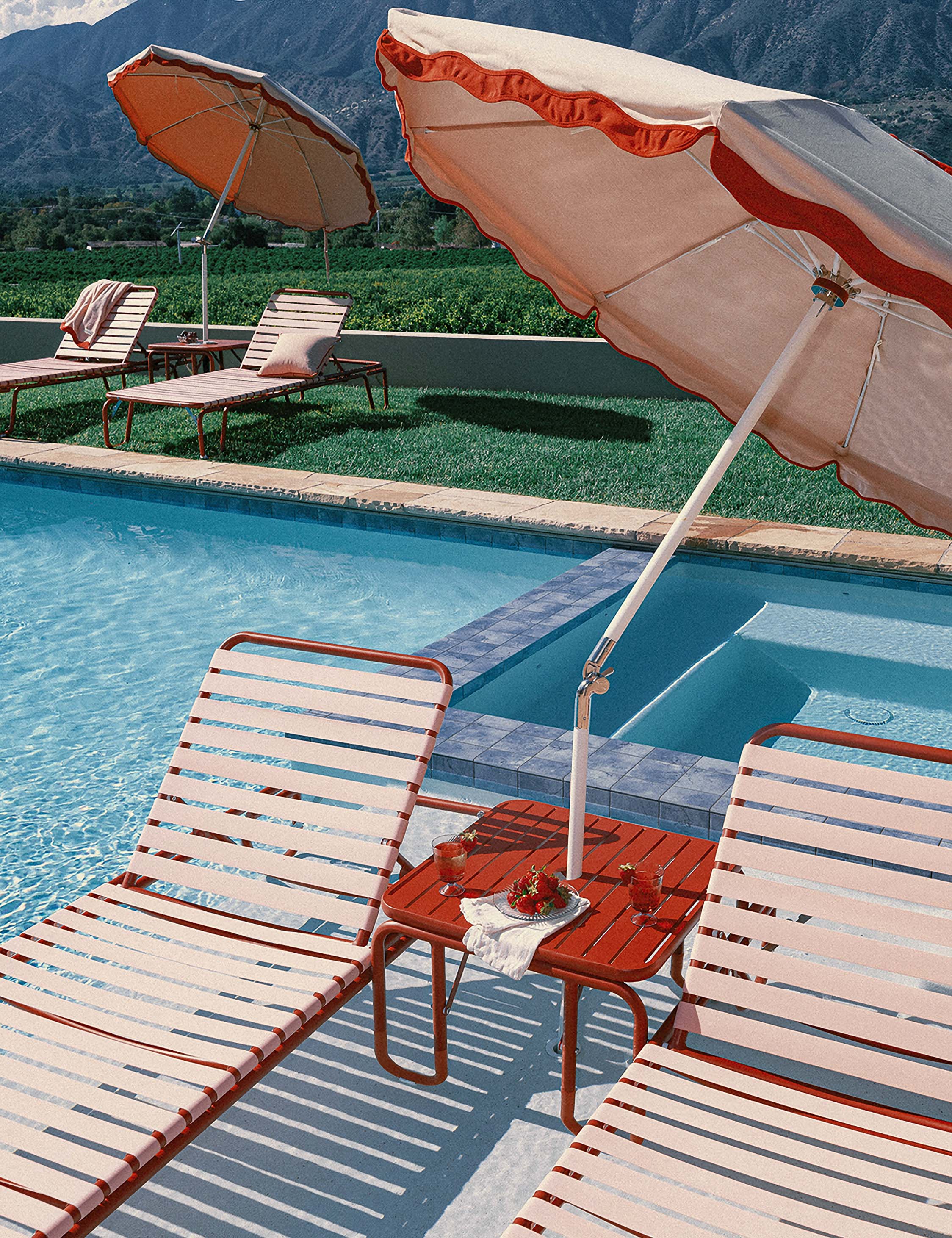 Lulu and Georgia Sunliner Outdoor Chaise by Business & Pleasure Co. - view 11