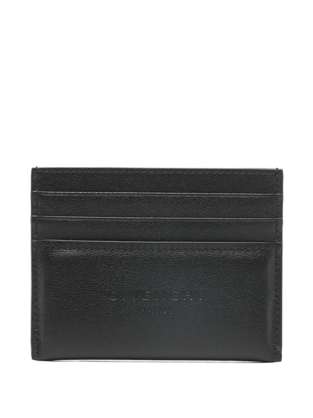 Givenchy Antigona Stamped Card Holder In Leather