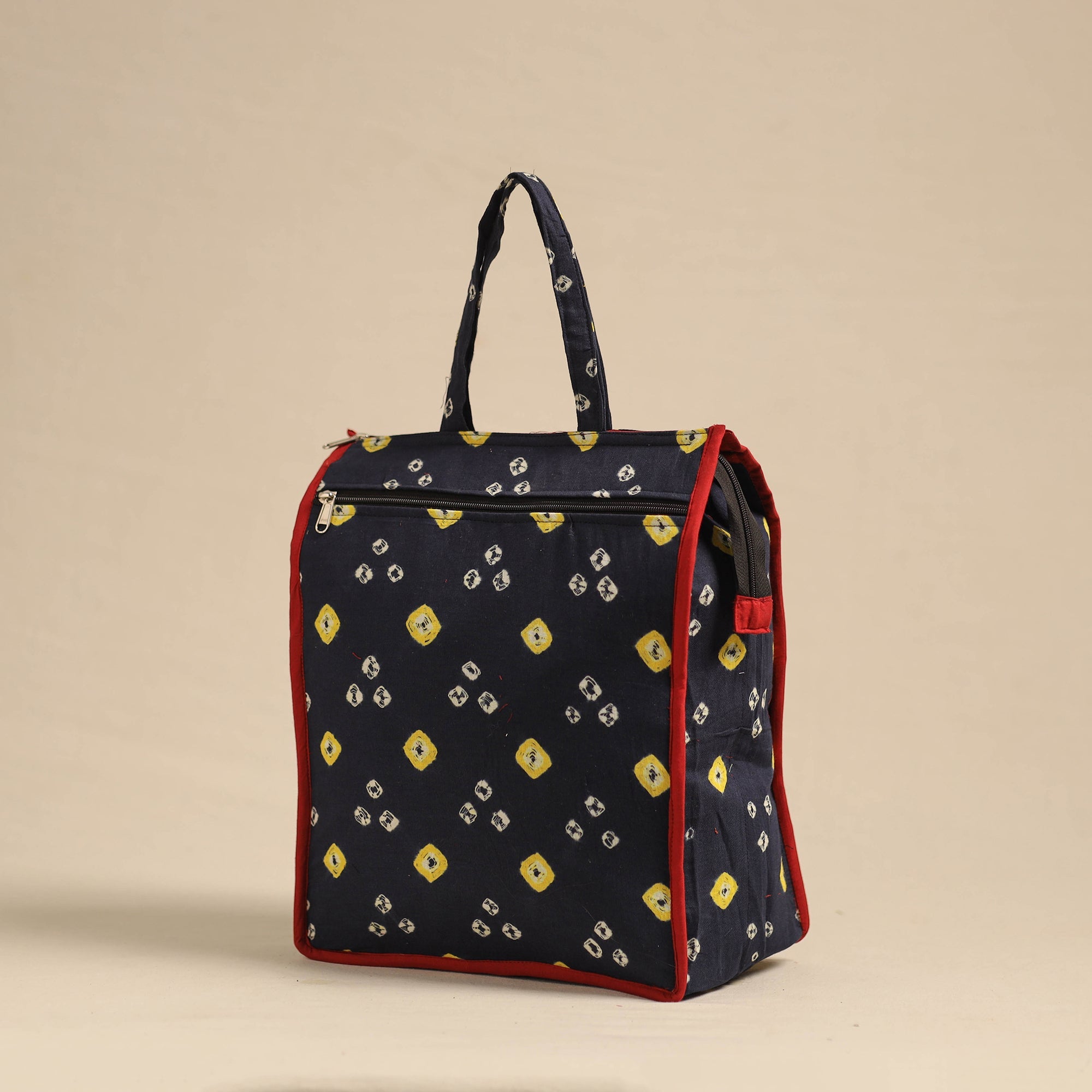 NOORI BAZAR Blue - Eco-Friendly Handmade Cotton Handbag for Women 11 - view 2