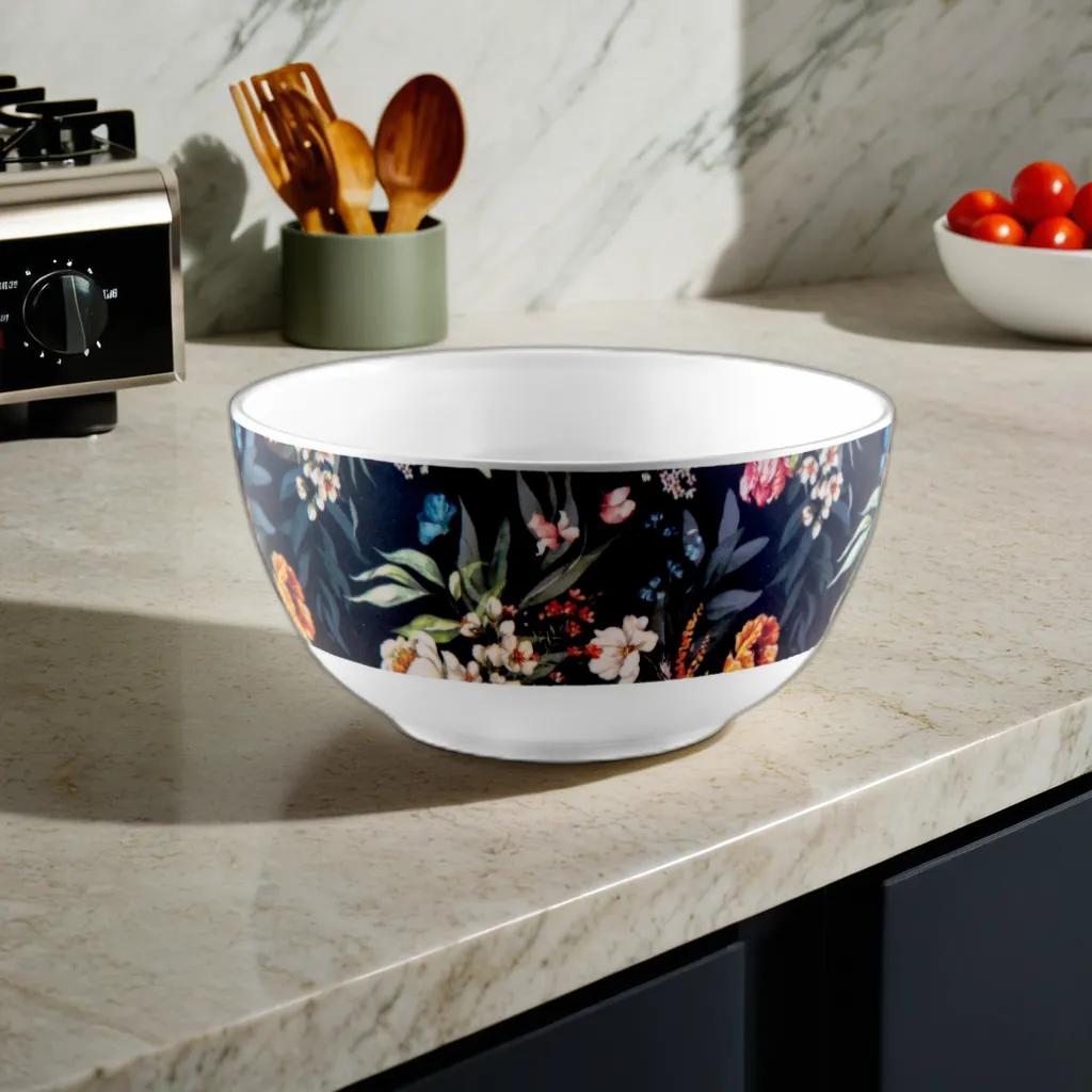 Terraware Melamine 6 Inch Noodle Bowl Set | Set of 2 Pcs - view 2