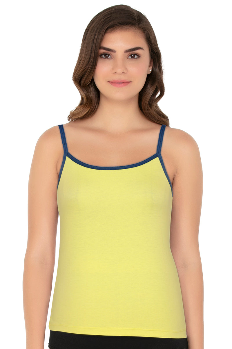 Amante Cotton Camisole - Lime