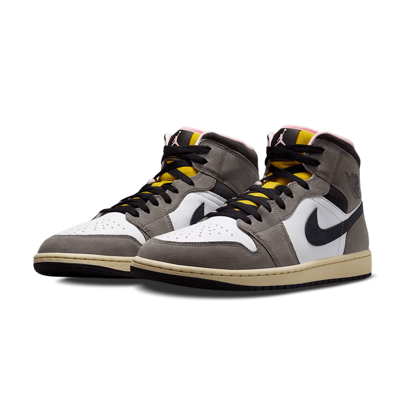 HYPE ELIXIR Air Jordan 1 Mid SE Dark Sulphur Oil Grey - view 2