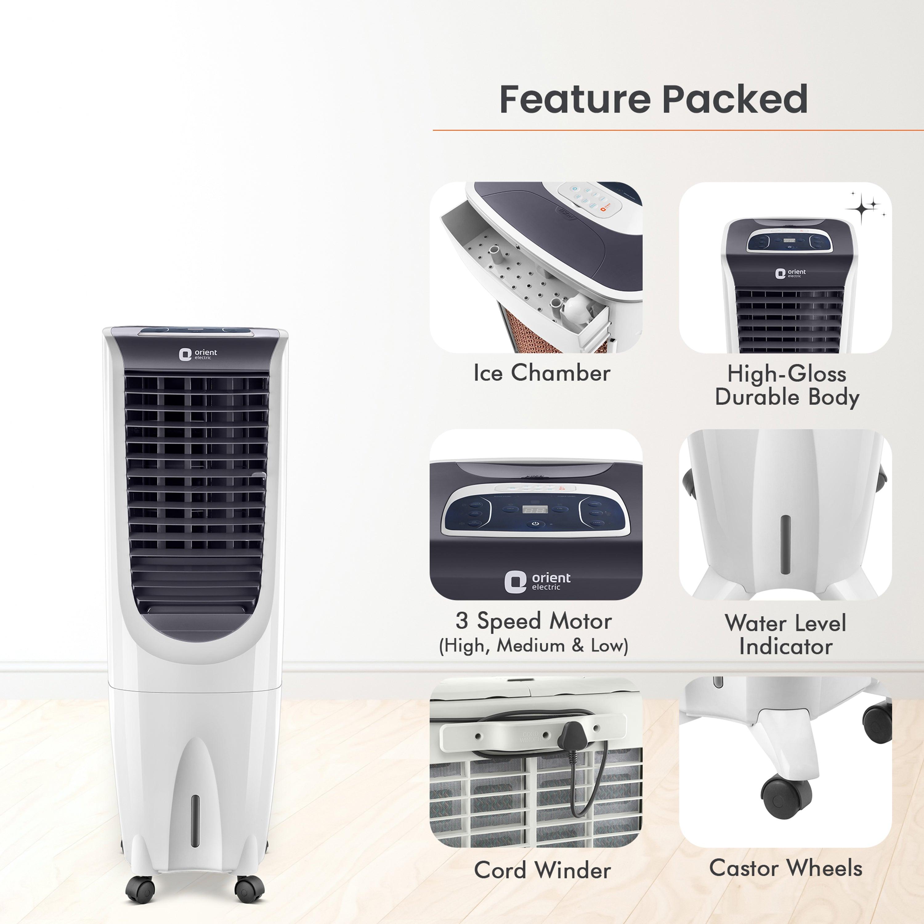 orientelectric Ultimo Tower Air Cooler With Remote - view 8