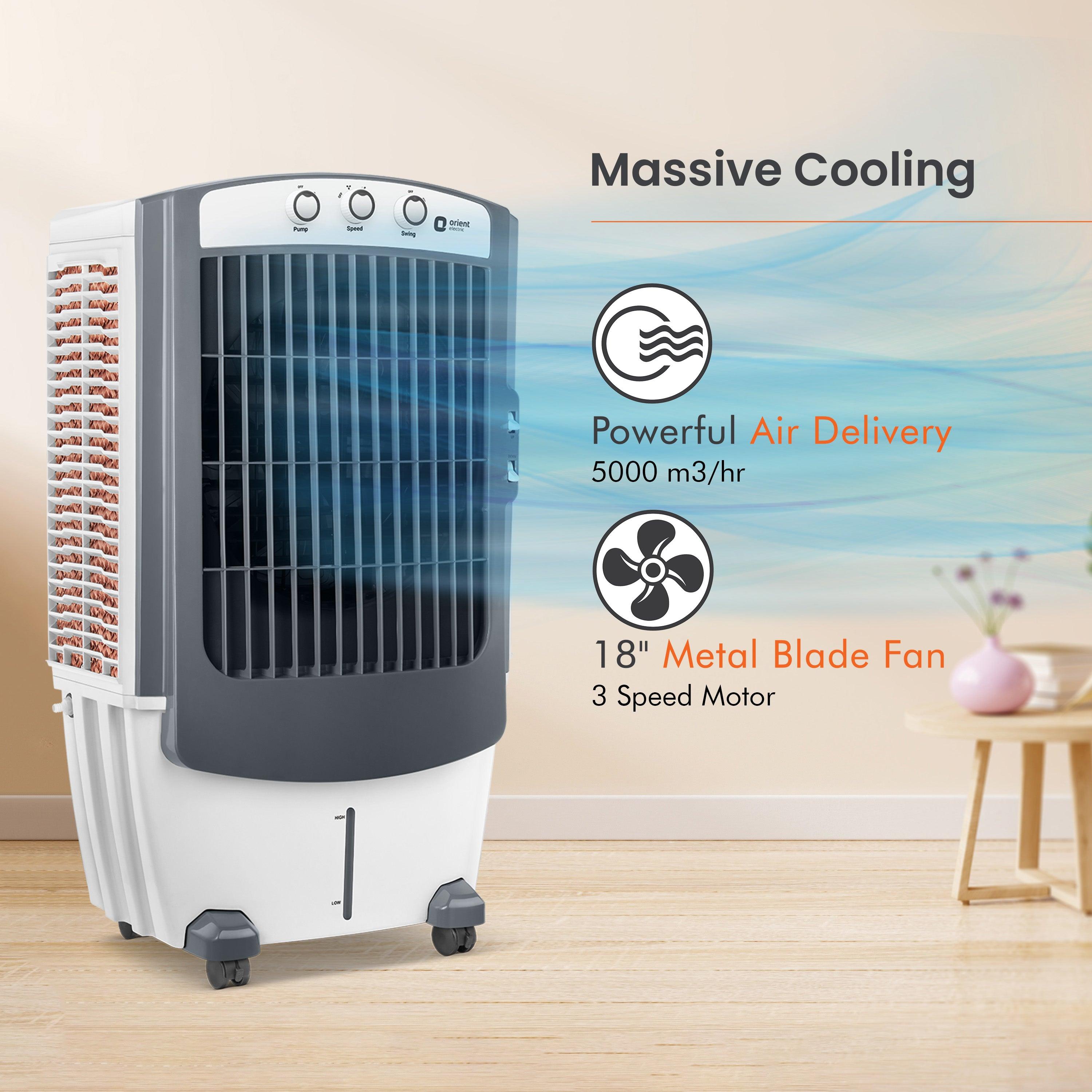 orientelectric Titan Desert Air Cooler with Honeycomb Pads - view 2