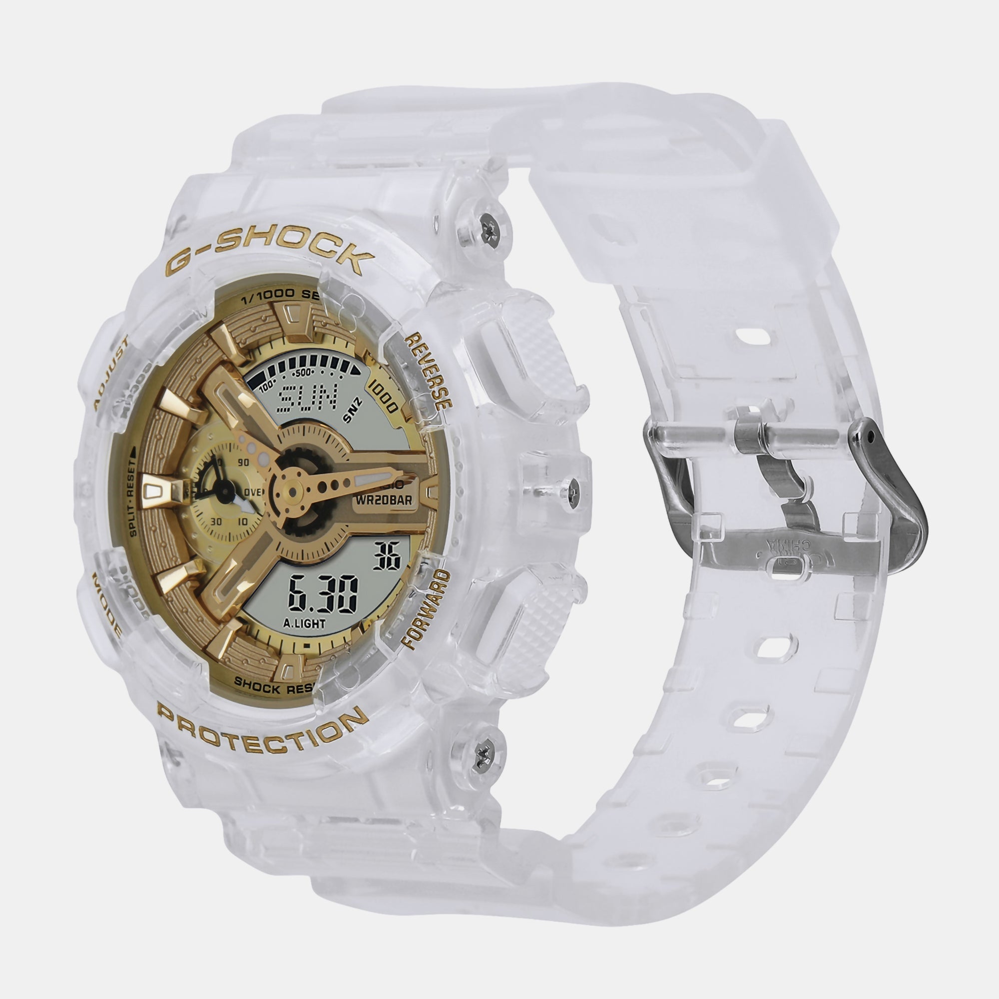 Casio G-Shock Women Women Quartz Gold Dial Analog-Digital Resin Watch G1400 - view 2