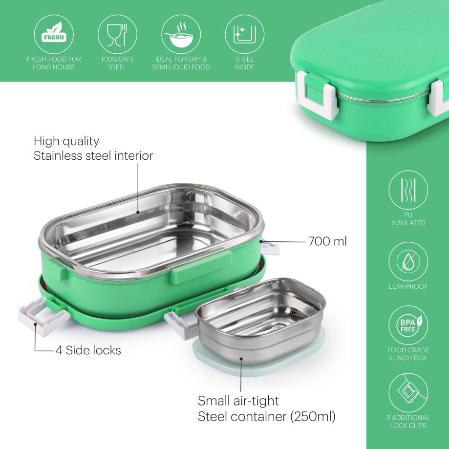 Cello Altro Neo Lunch Box & Water Bottle Set - view 18