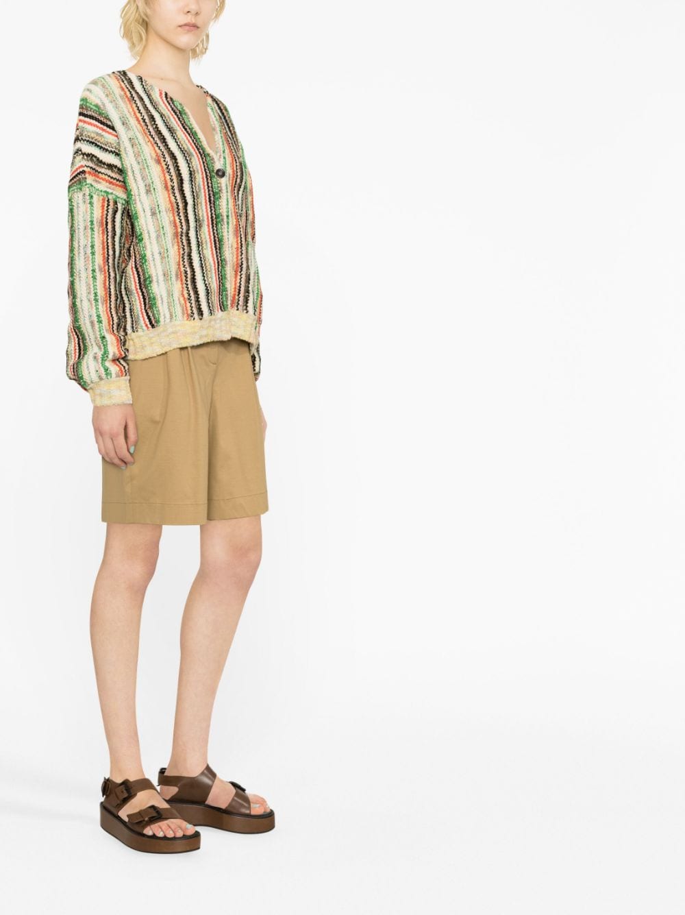 Vitelli striped cardigan - view 2