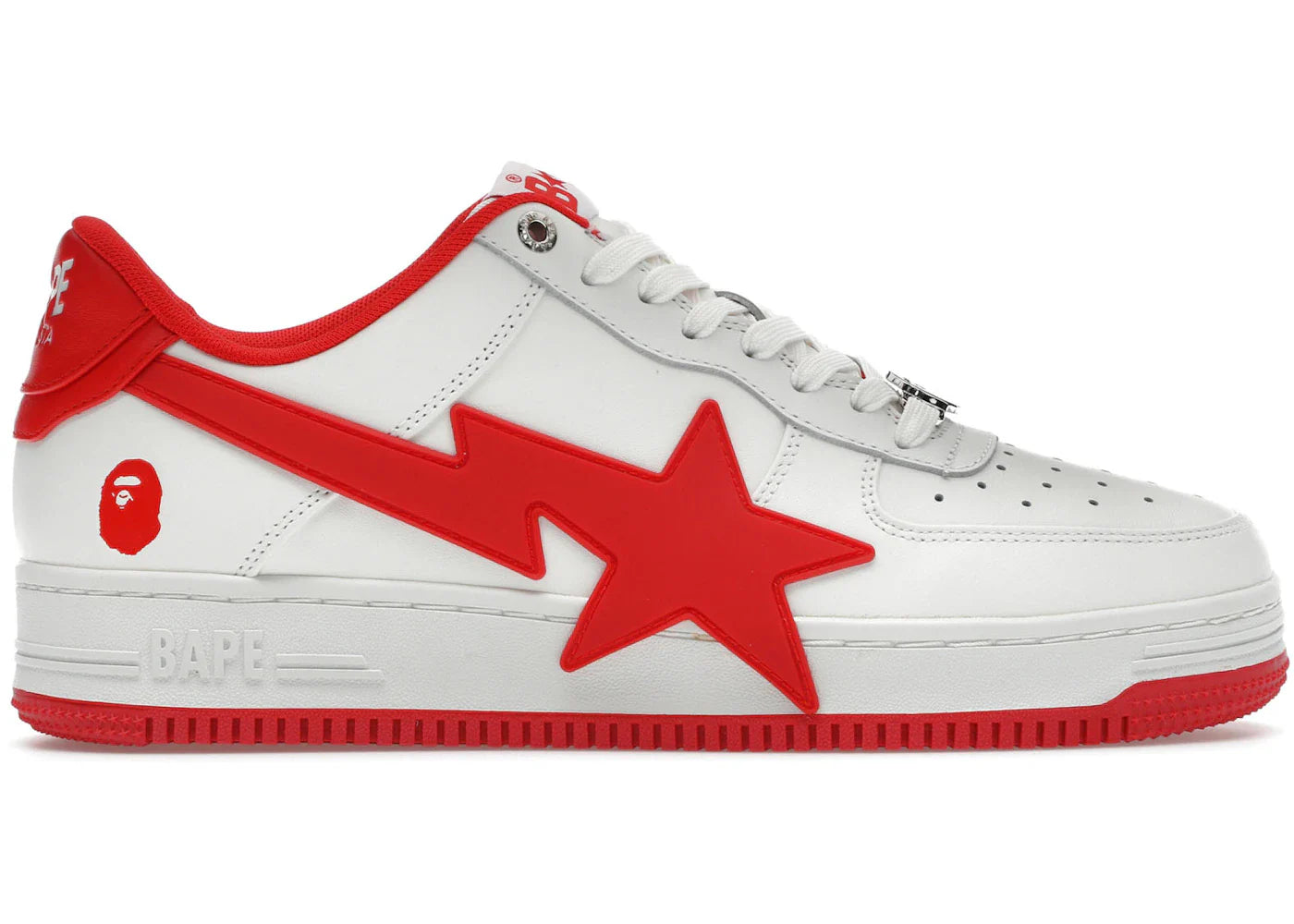 Sta os 2 – A Bathing Ape Bape Sta OS #2 White Red