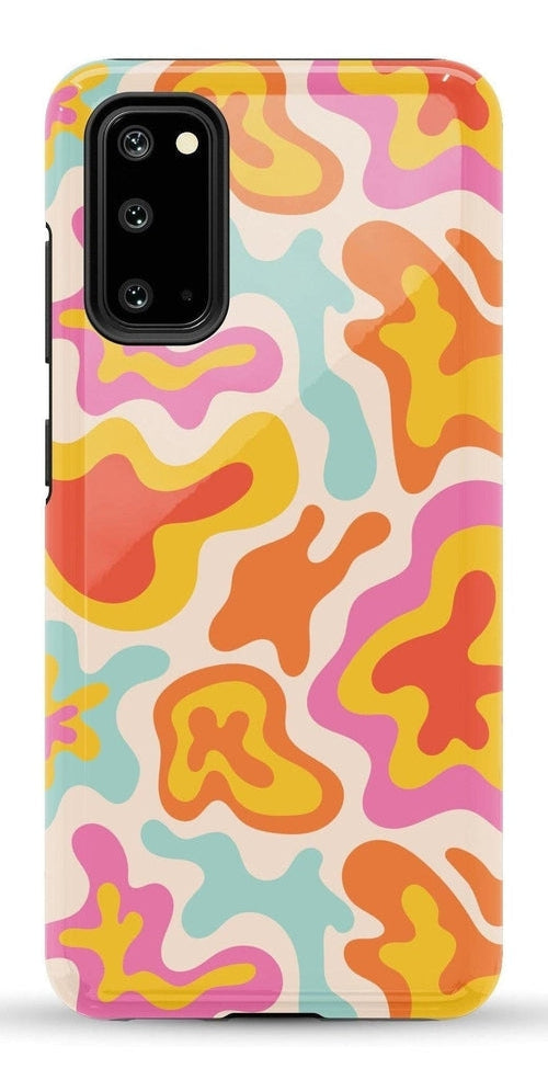 Casetry Tropical Color Splash | Abstract Retro Samsung Case - view 28