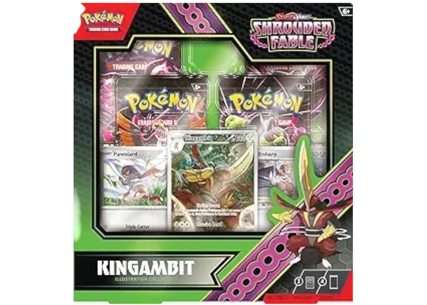 Scarlet violet shrouded – 2024 Pokémon Scarlet & Violet Shrouded Fable Kingambit Illustration Box