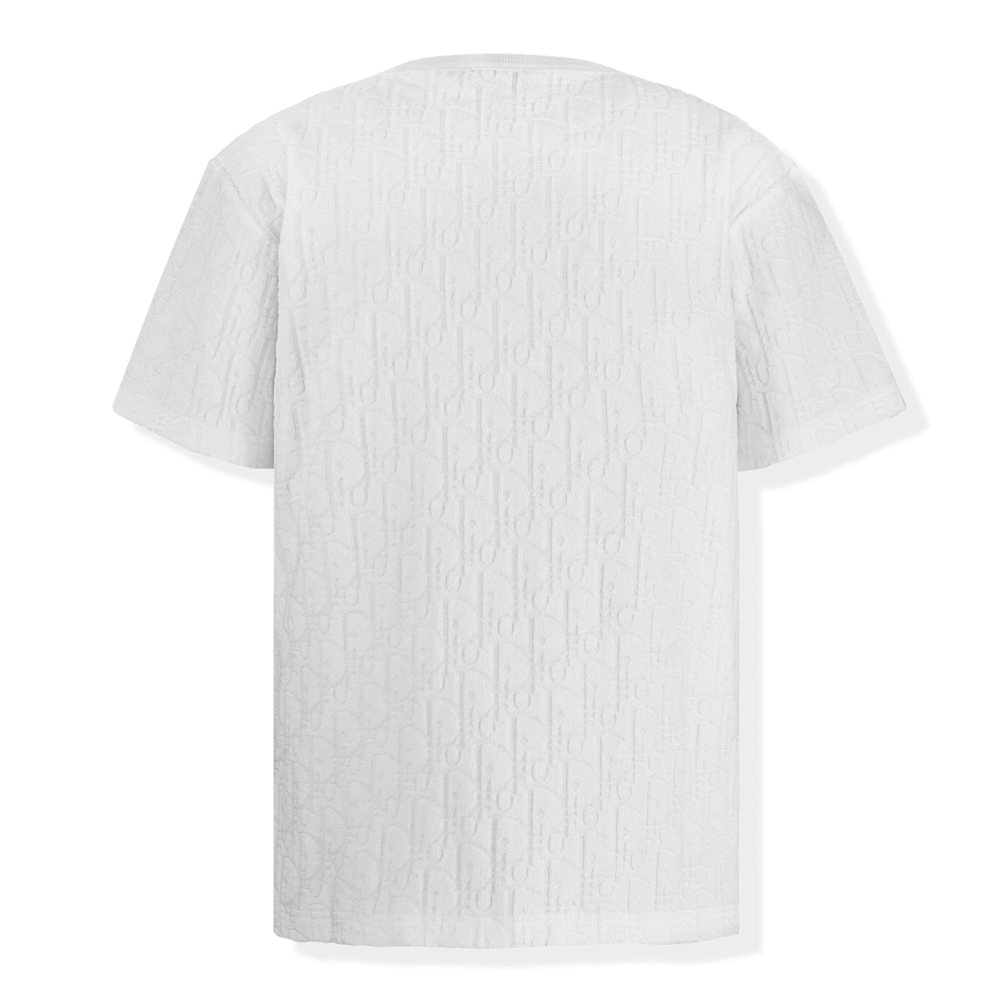 Dior Oblique Towelling White T Shirt - view 2