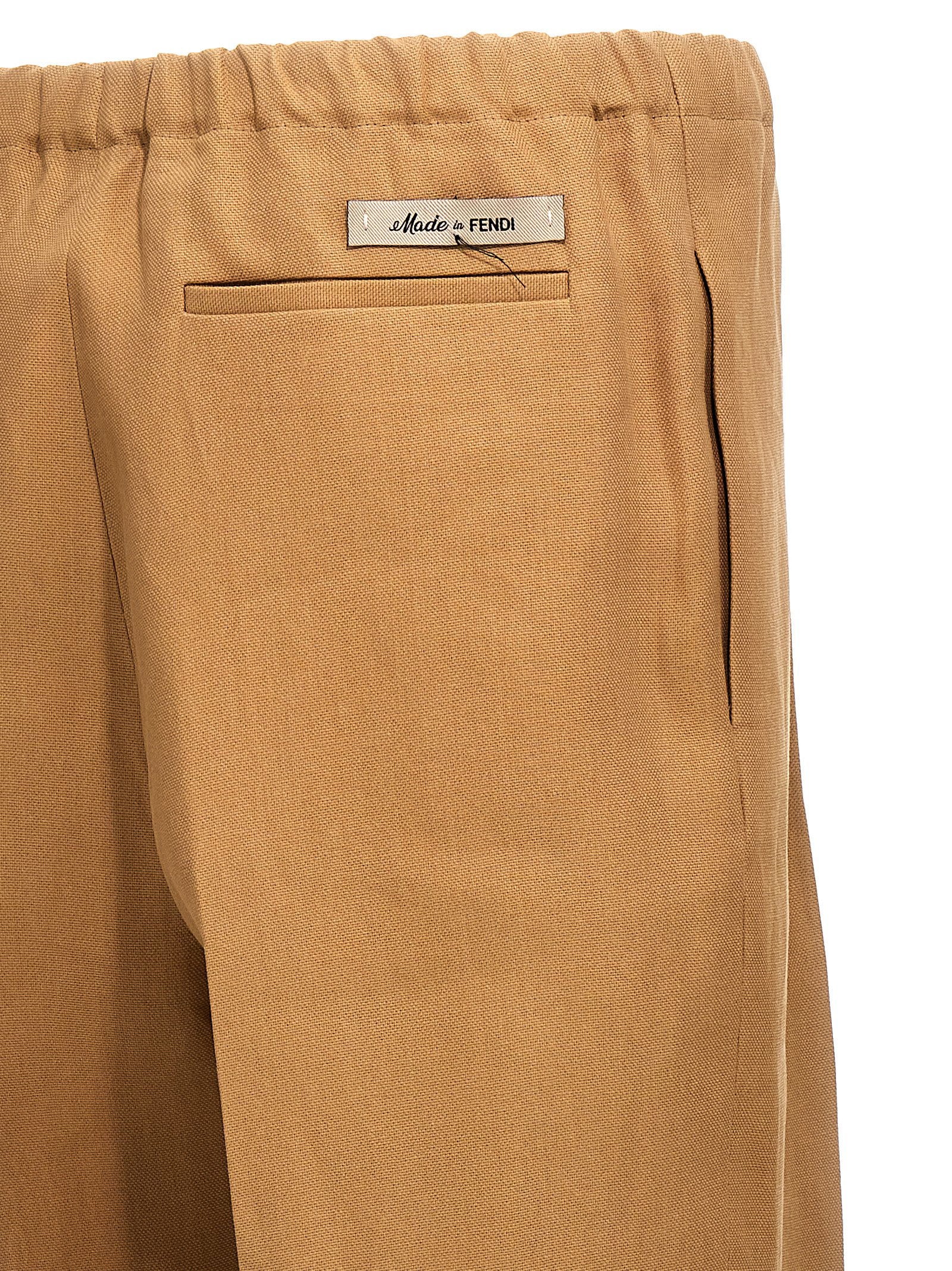 Fendi Paper Canvas Pants – 100% industrial paper - view 4