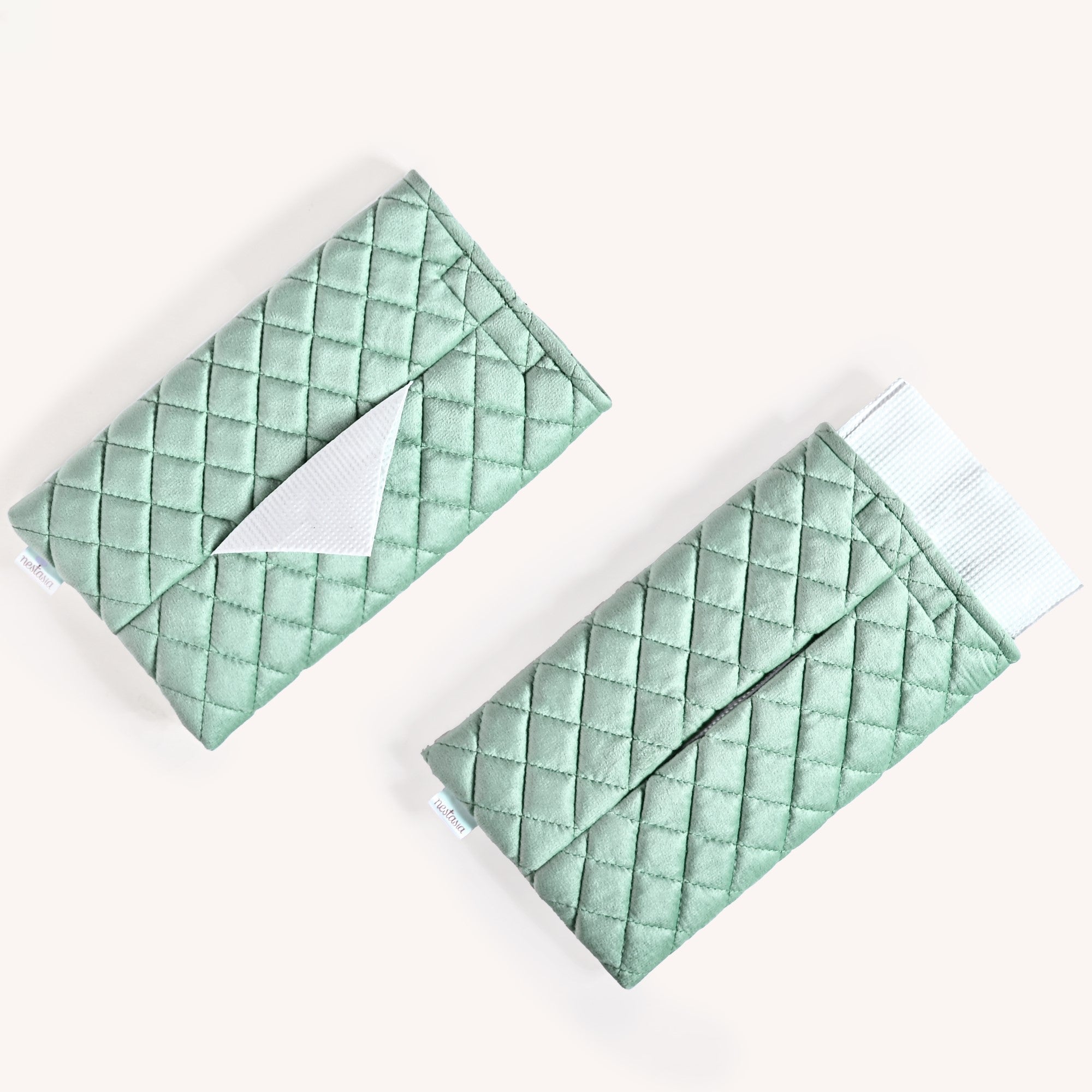 Nestasia Adjustable Car Napkin Holders Set Of 2 Mint - view 2