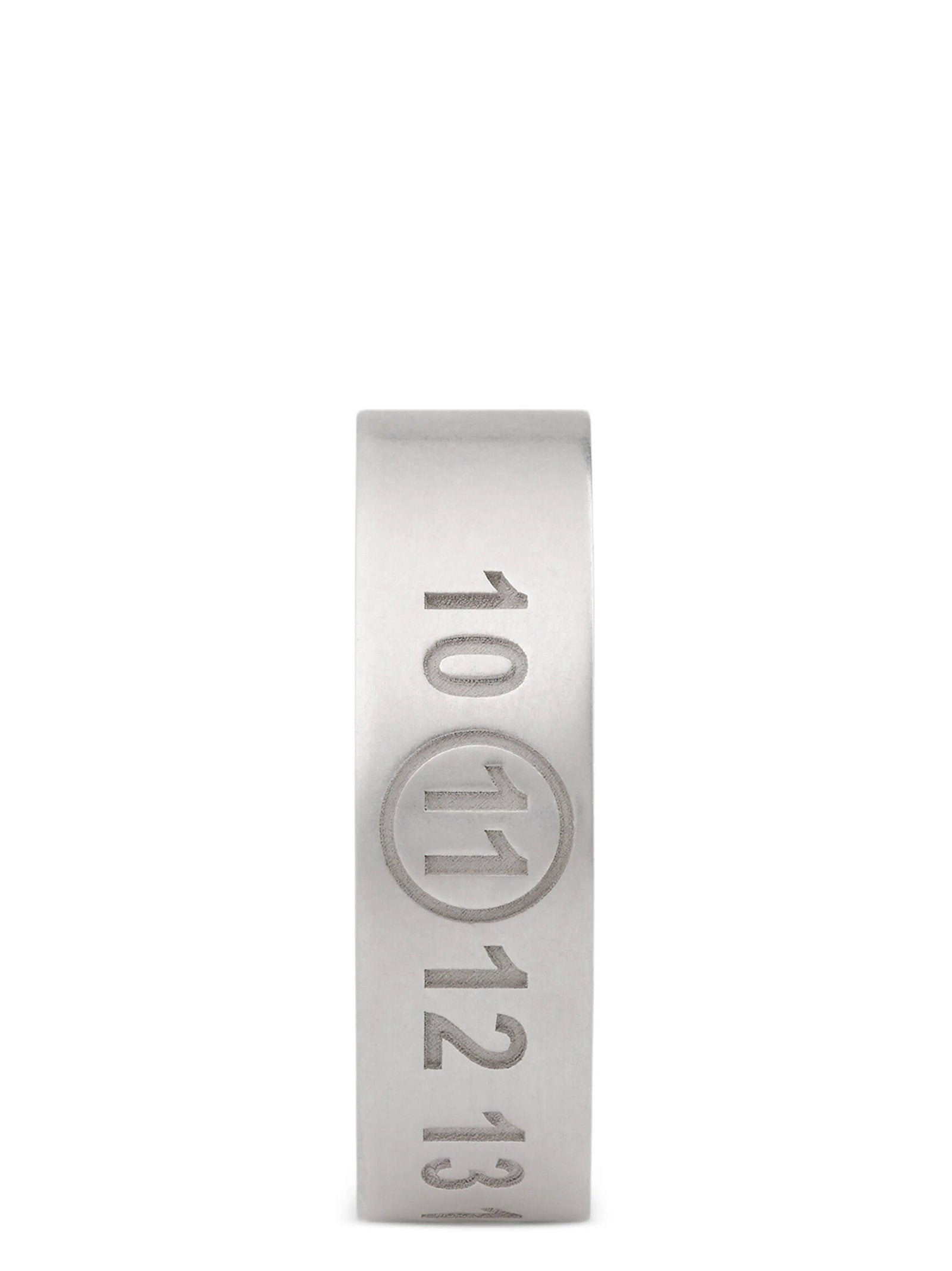Maison Margiela Number Reference Ring – 100% silver - view 2