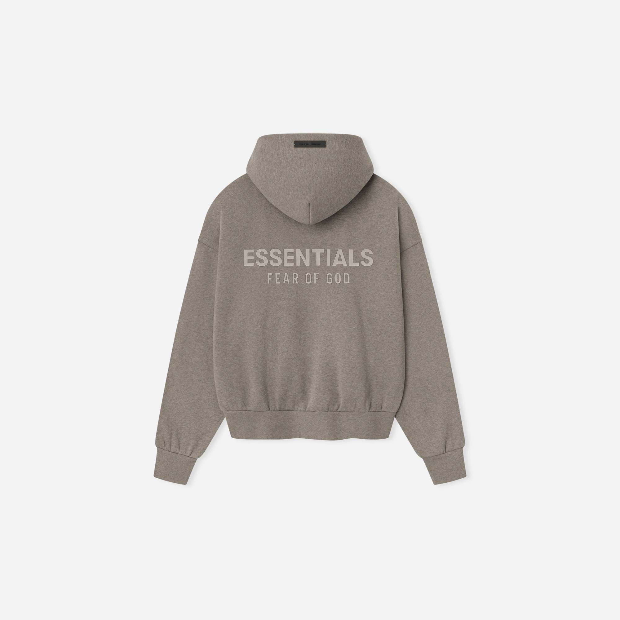 Fear Of God Essentials SS25 Classic Fleece Hoodie- Homestead Heather - view 3