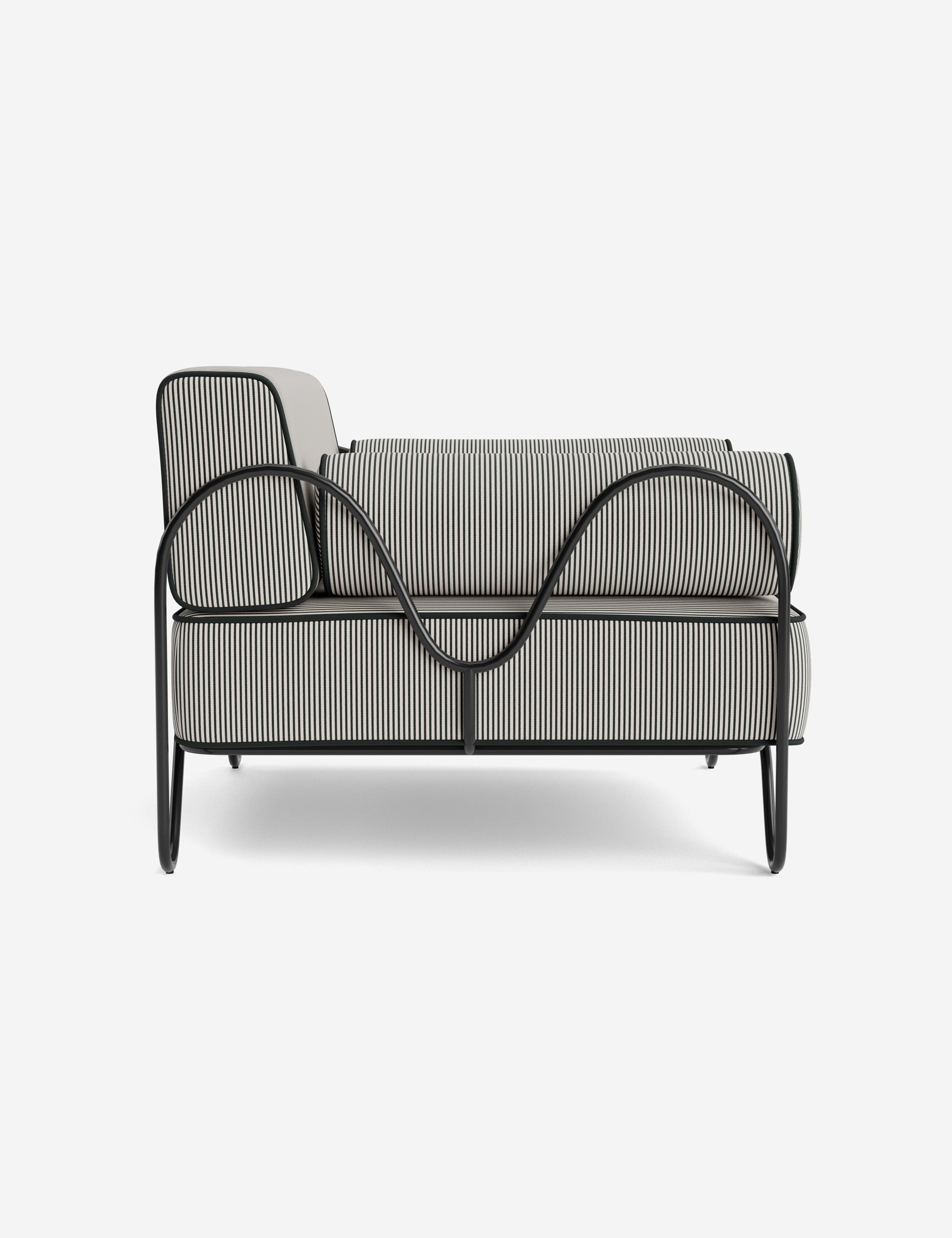 Lulu and Georgia Peggy Outdoor Accent Chair Cushion by Sarah Sherman Samuel - view 41