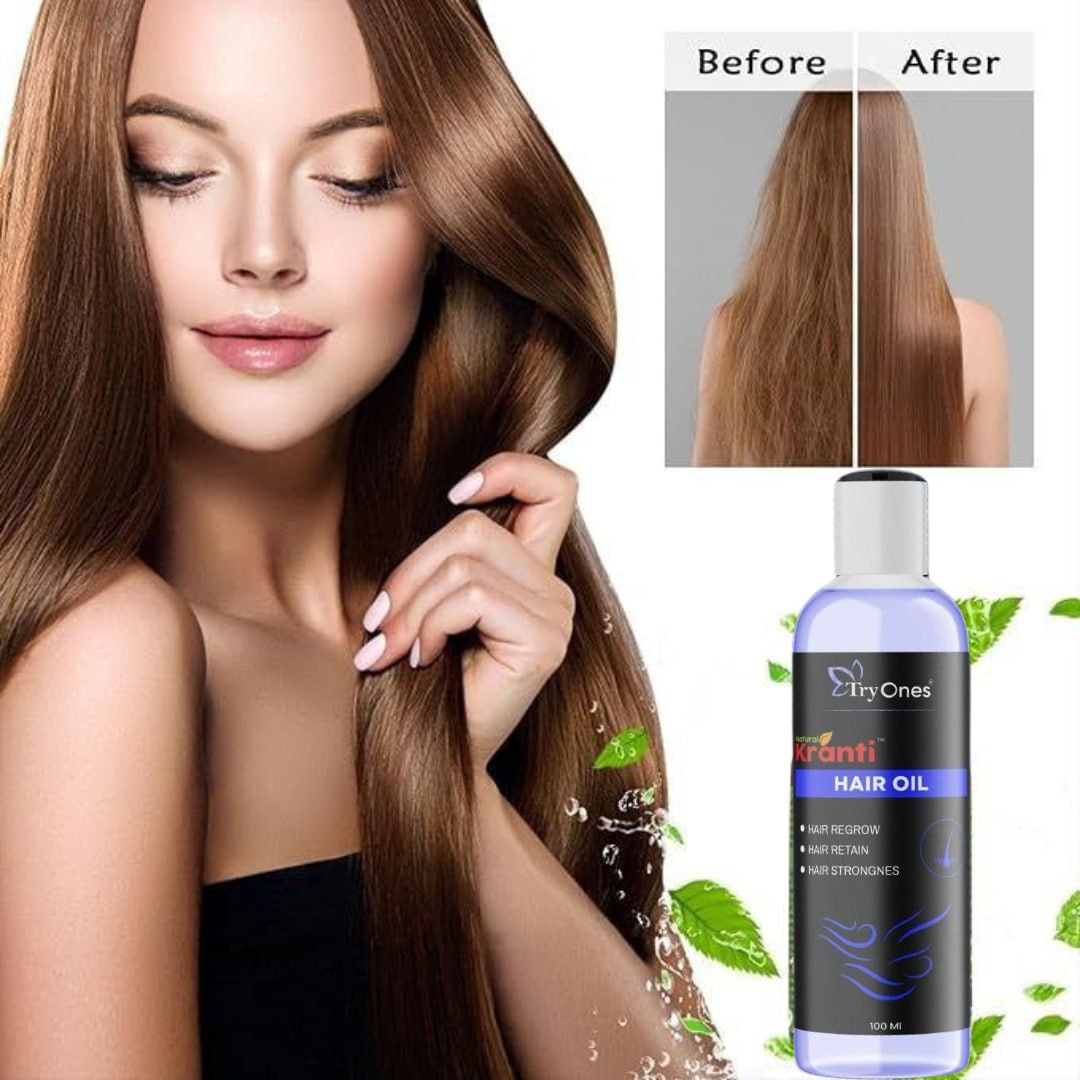Natural strong hair – Roposo Clout Natural & Strong Hair Growth Oil 100ml