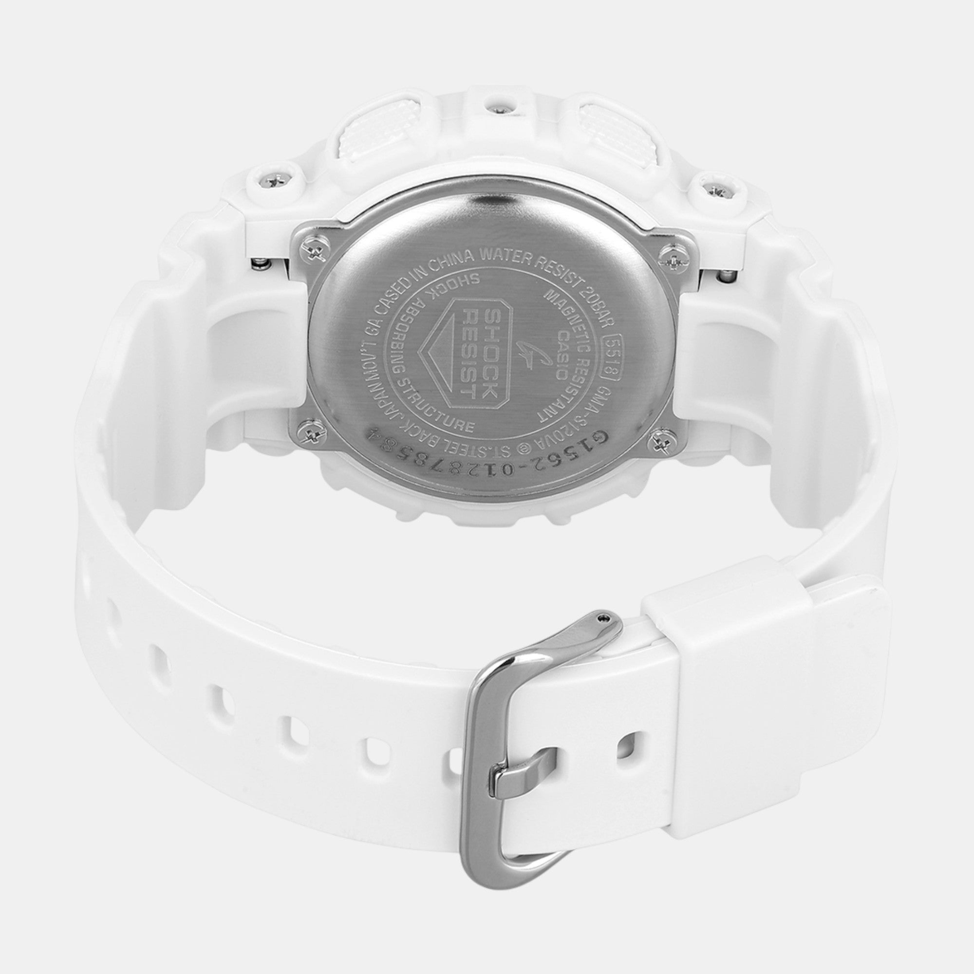 Casio G-Shock Women Quartz White Dial Analog-Digital Resin Watch G1562 - view 6