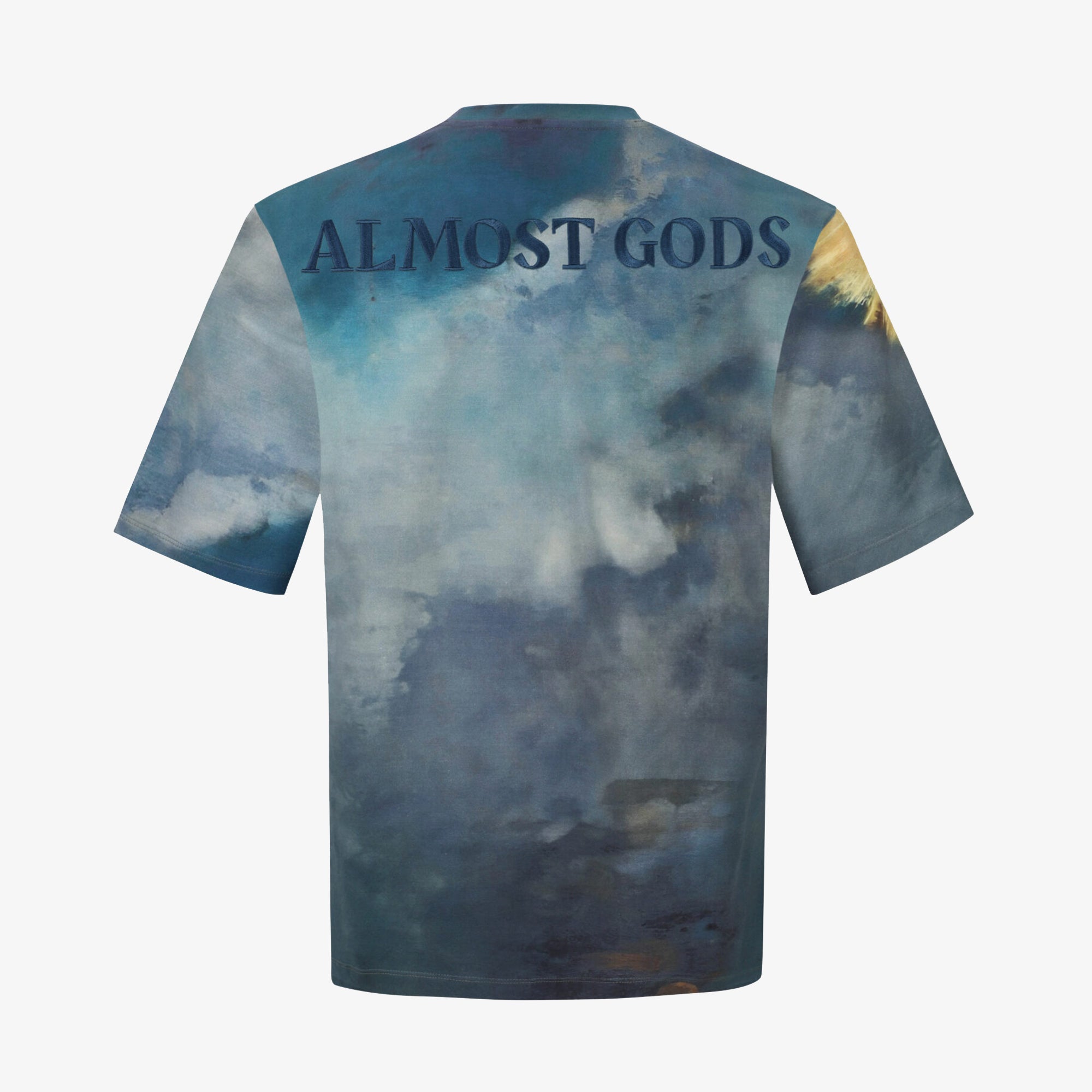 Almost Gods | Chariot Of Apollo Boxy Tee { Multi - view 3