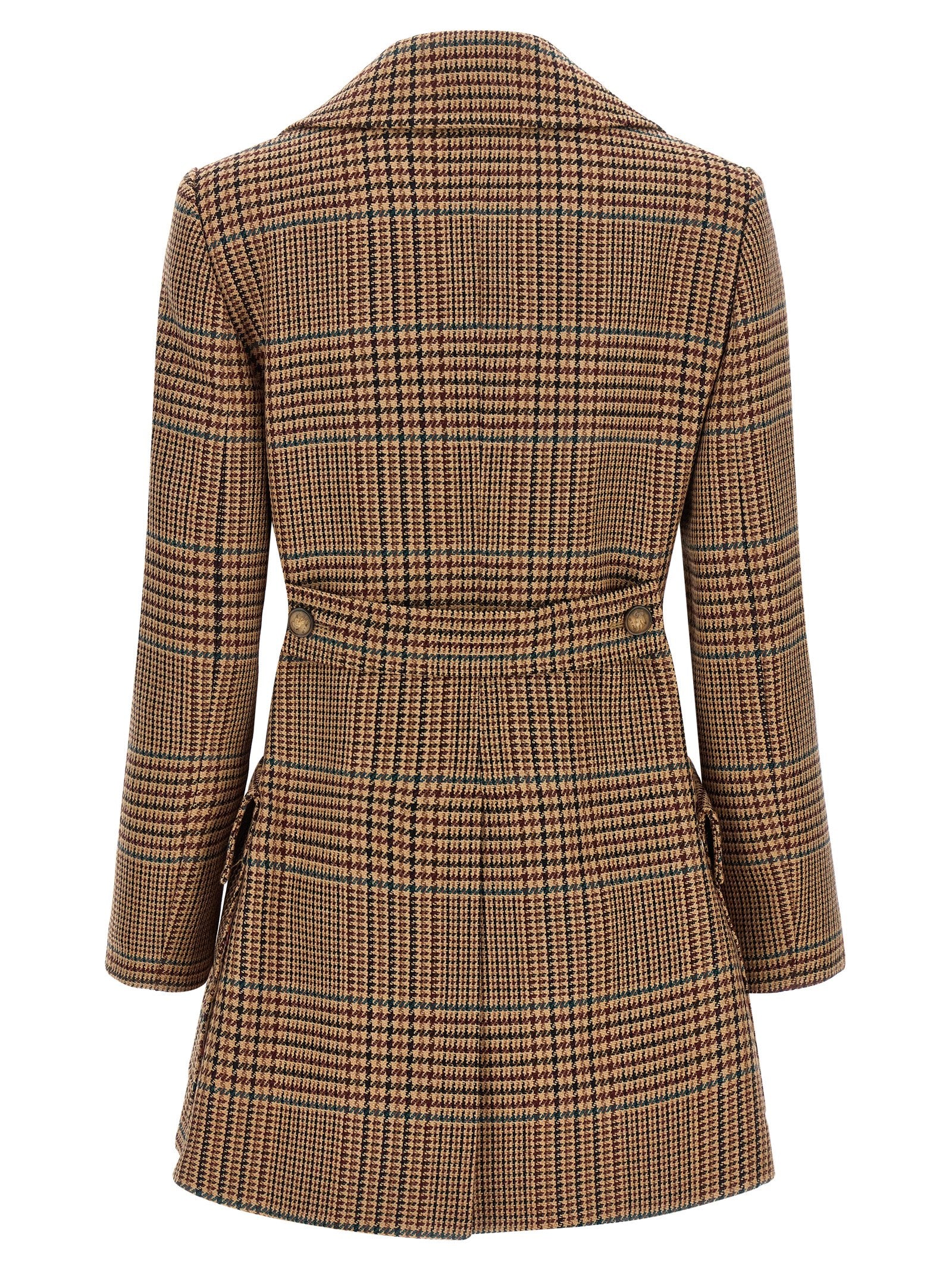 Etro Prince Of Wales Coat – 100% wool - view 2