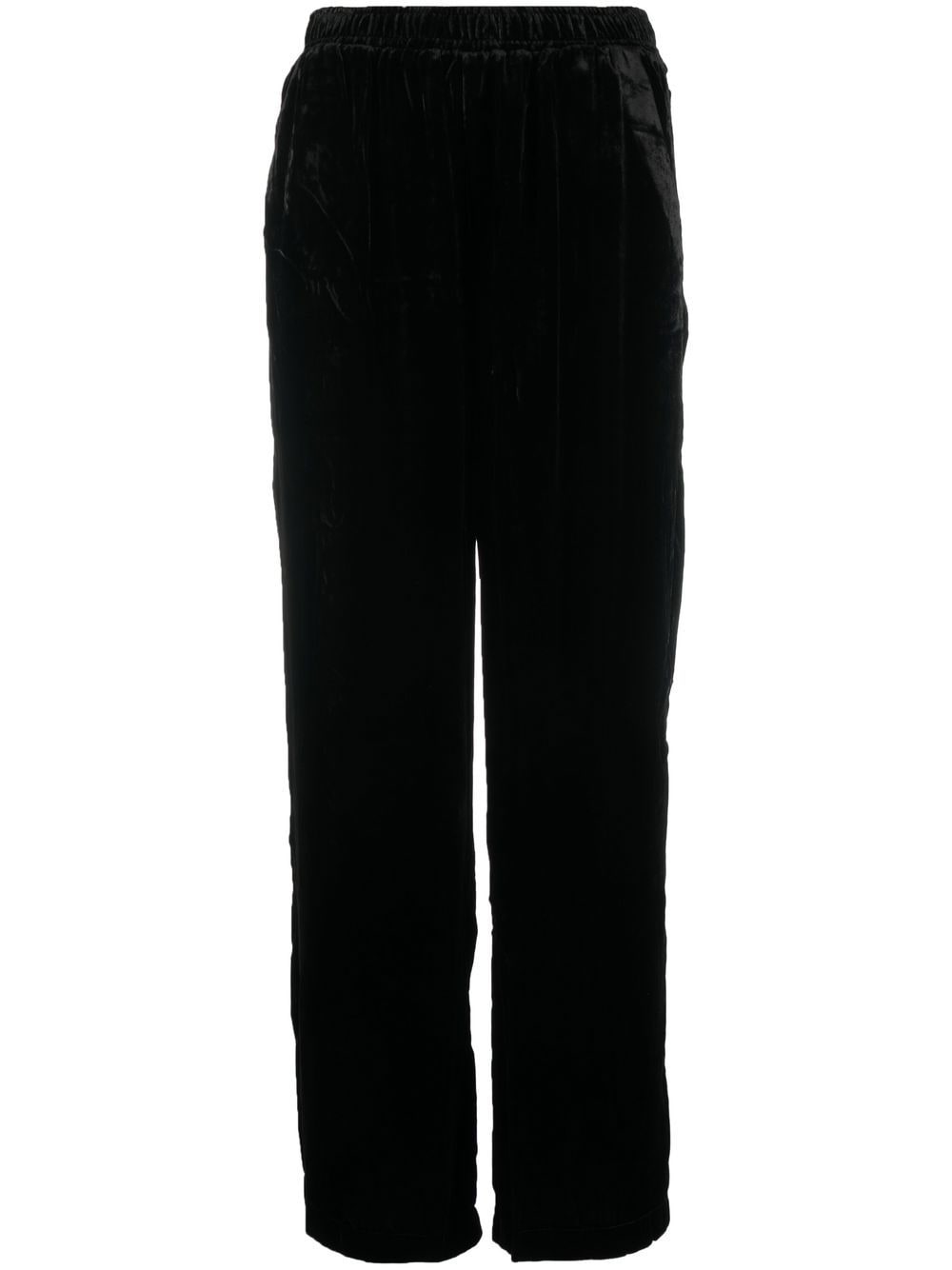 Gold Hawk Velvet wide-leg trousers – Velvet 100%