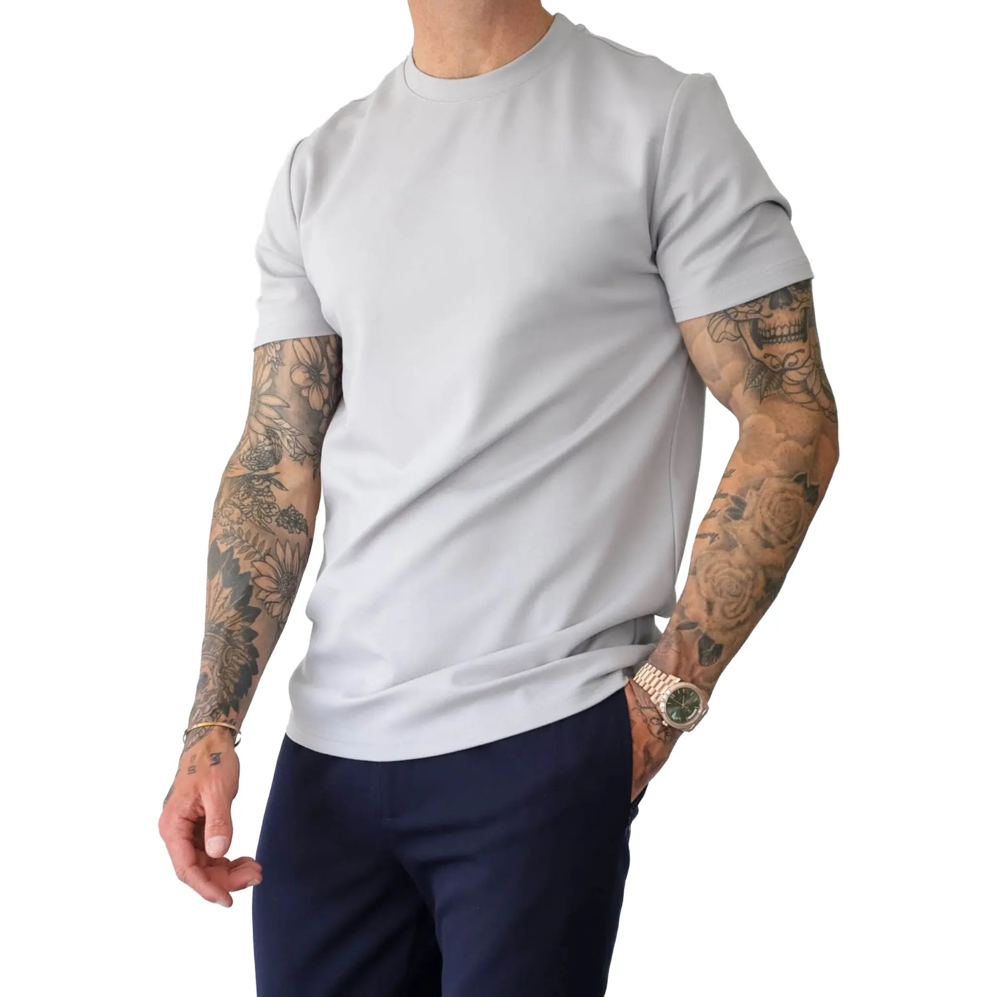 Belier Premium Pebble T Shirt – Grey