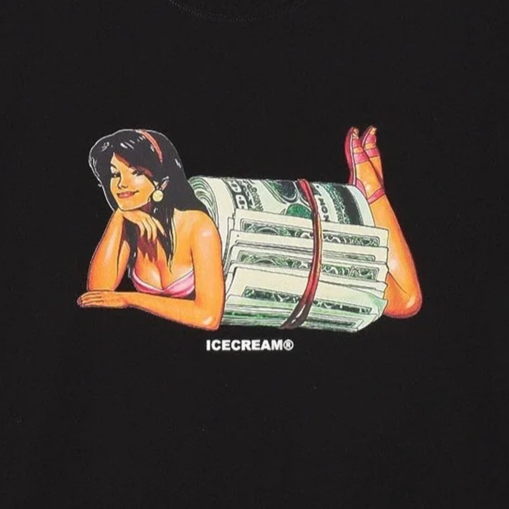Icecream | PLEASANTVILLE S/S TEE { BLACK - view 3