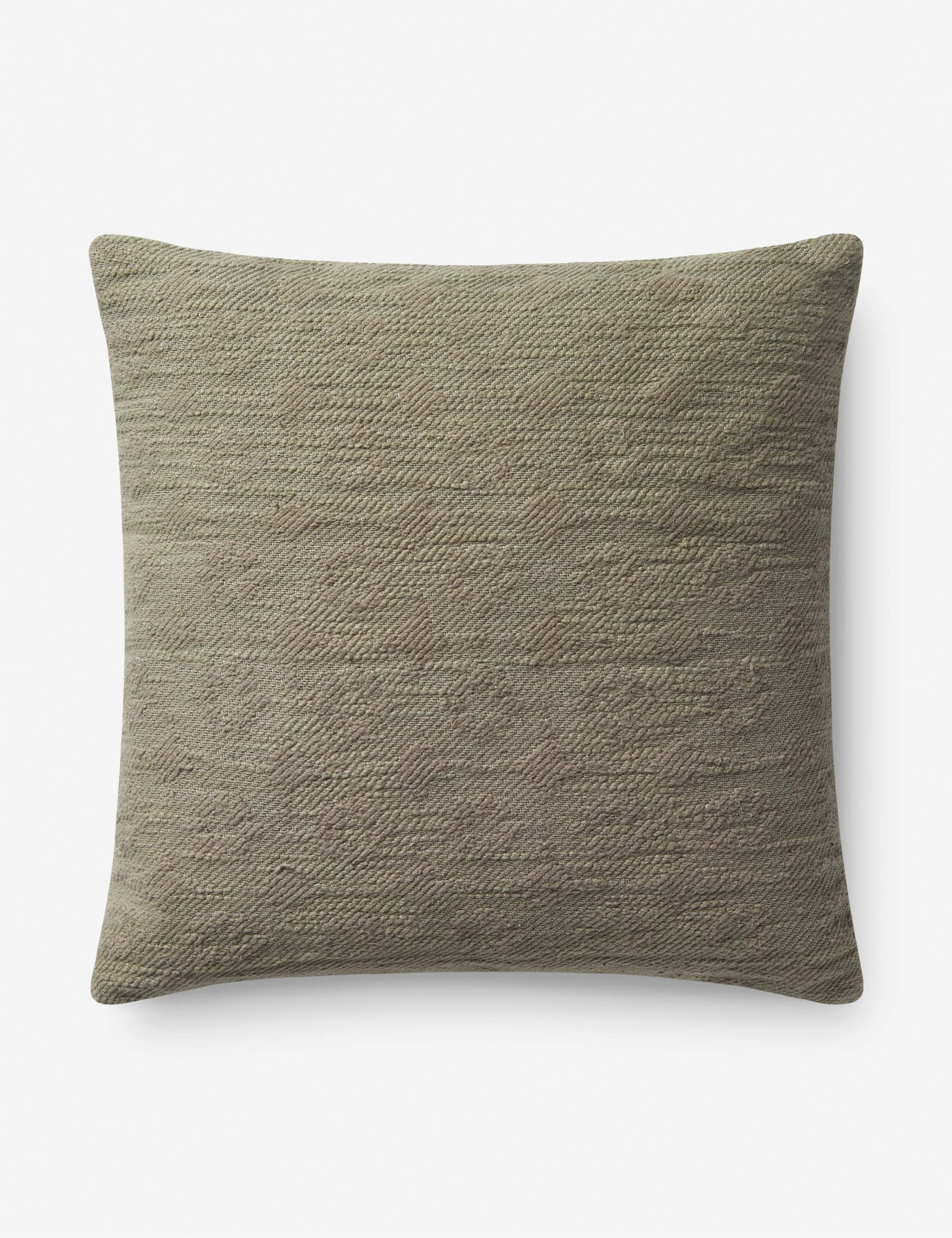 Lulu and Georgia Scarlett Pillow by Magnolia Home by Joanna Gaines X Loloi