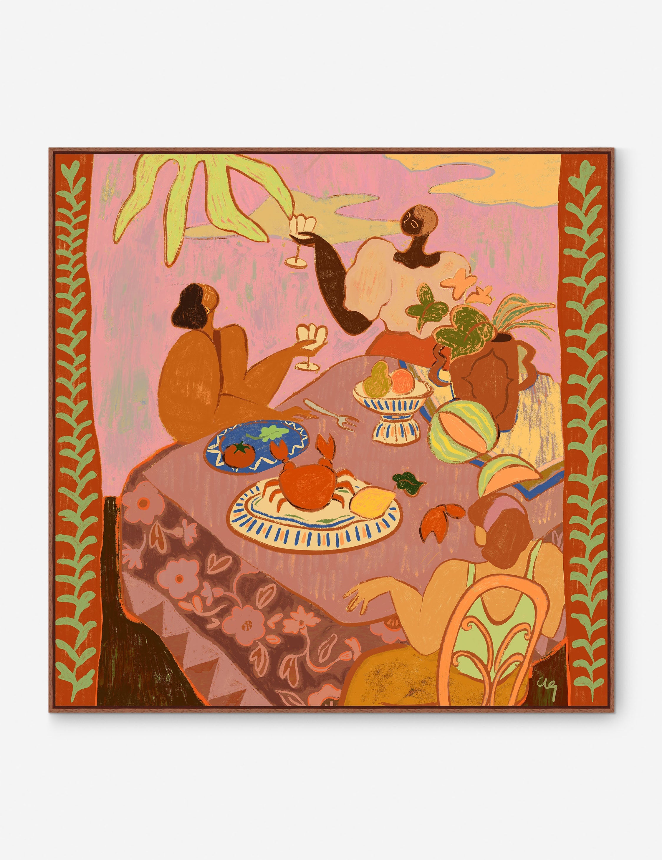 Lulu and Georgia Table Talk Wall Art - view 2