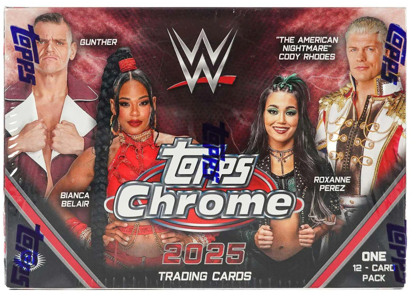 2025 Topps Chrome WWE Wrestling Breaker Delight Box
