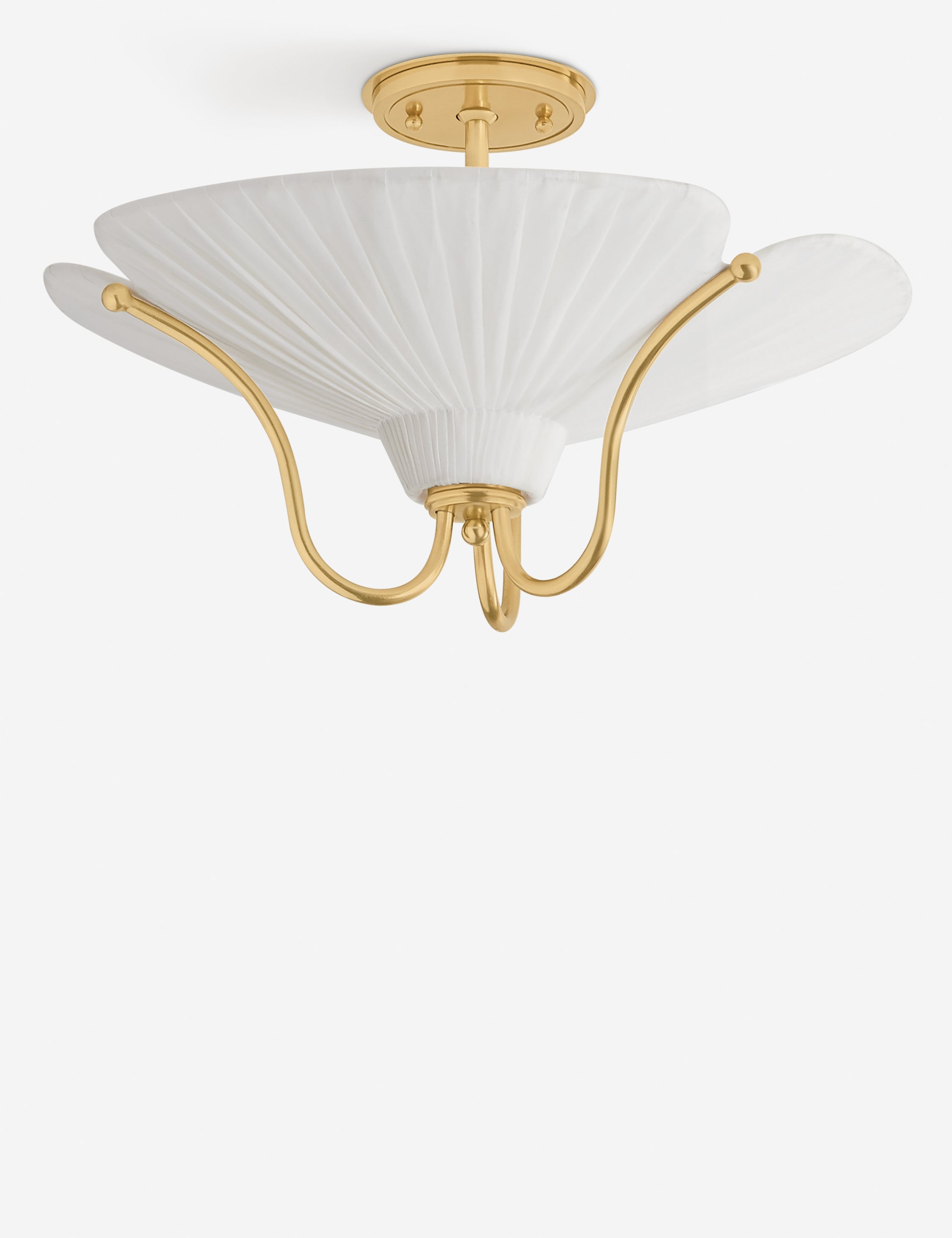 Lulu and Georgia Mercedes Semi-Flush Mount Light - view 2