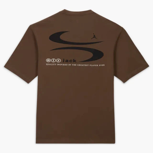 Cop Underdog Jordan X Travis Scott Men's T-shirt 'brown' - view 2